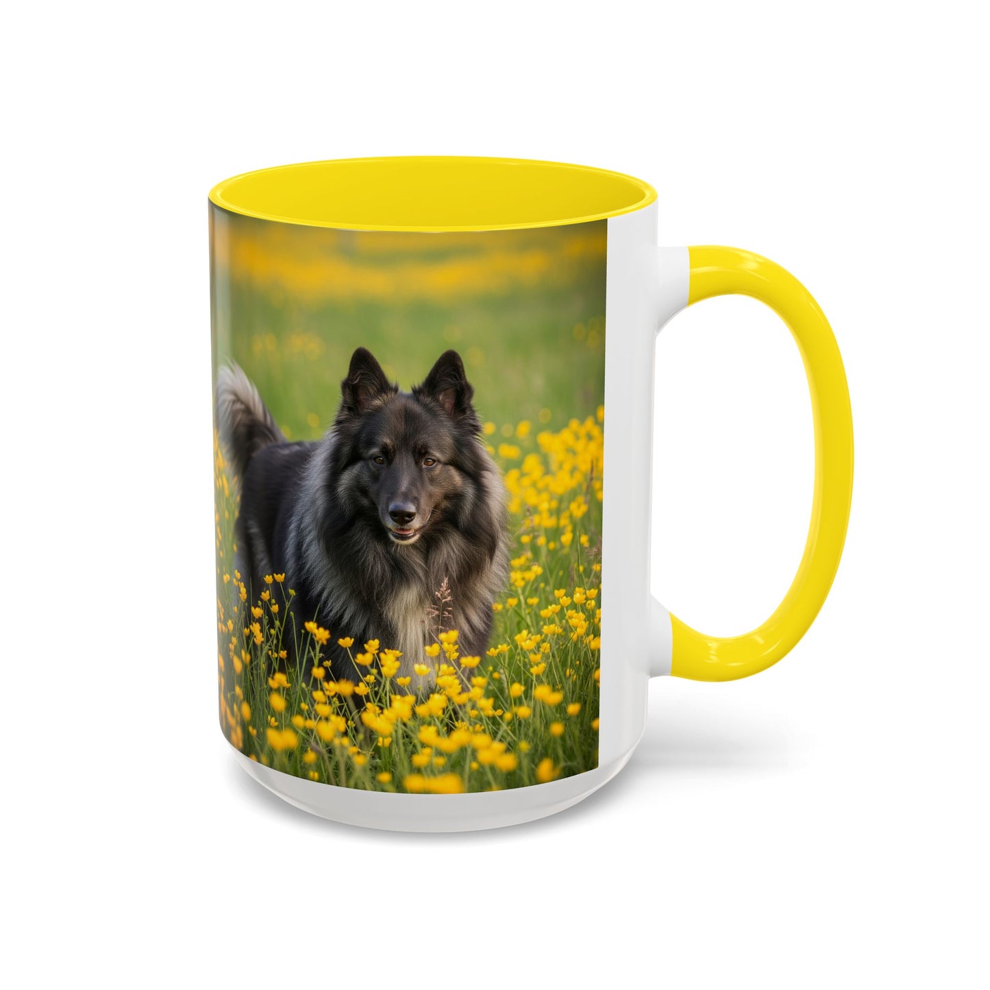 Belgian Sheepdog Accent Coffee Mug - Perfect Gift for Dog Lovers