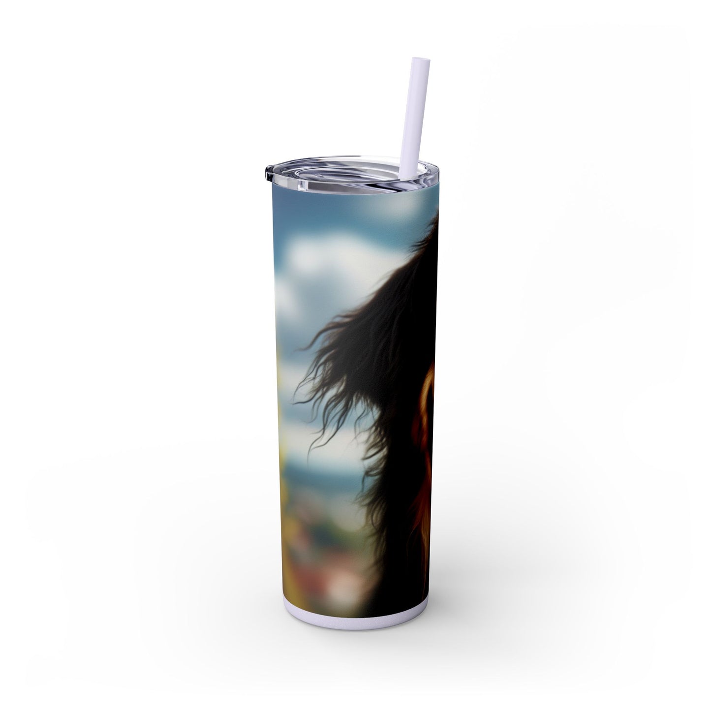 Hovawart Tumbler with Straw, 20oz