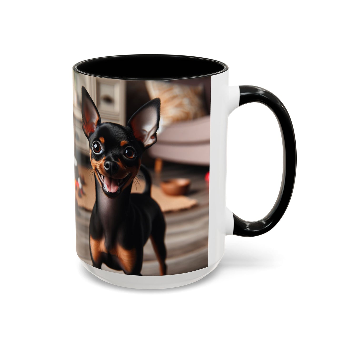 English Toy Terrier Accent Coffee Mug - Perfect Gift for Dog Lovers