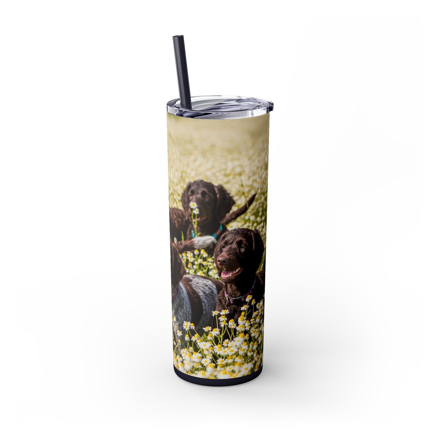 Pudelpointer Tumbler with Straw, 20oz