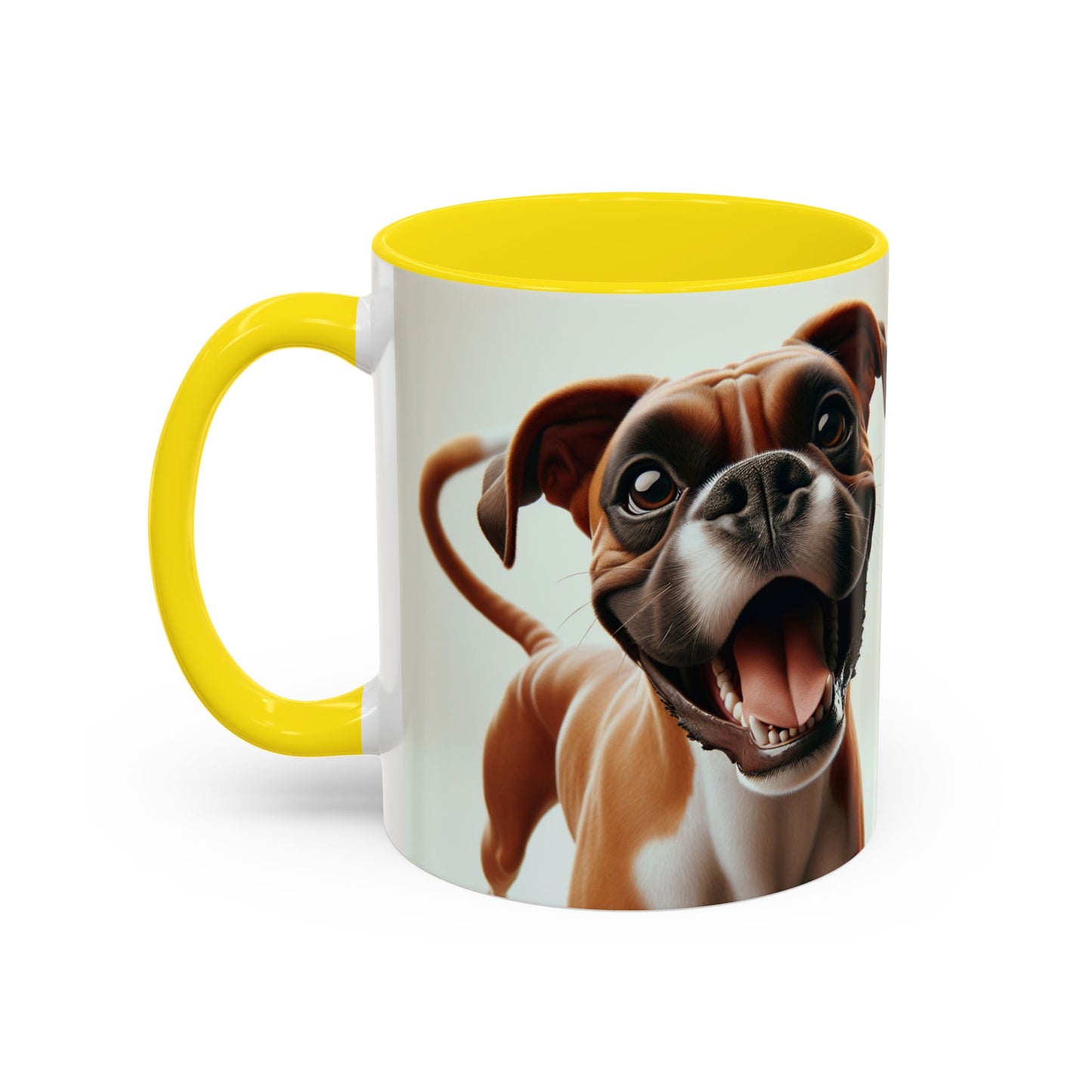 Boxer Accent Coffee Mug - Perfect Gift for Dog Lovers
