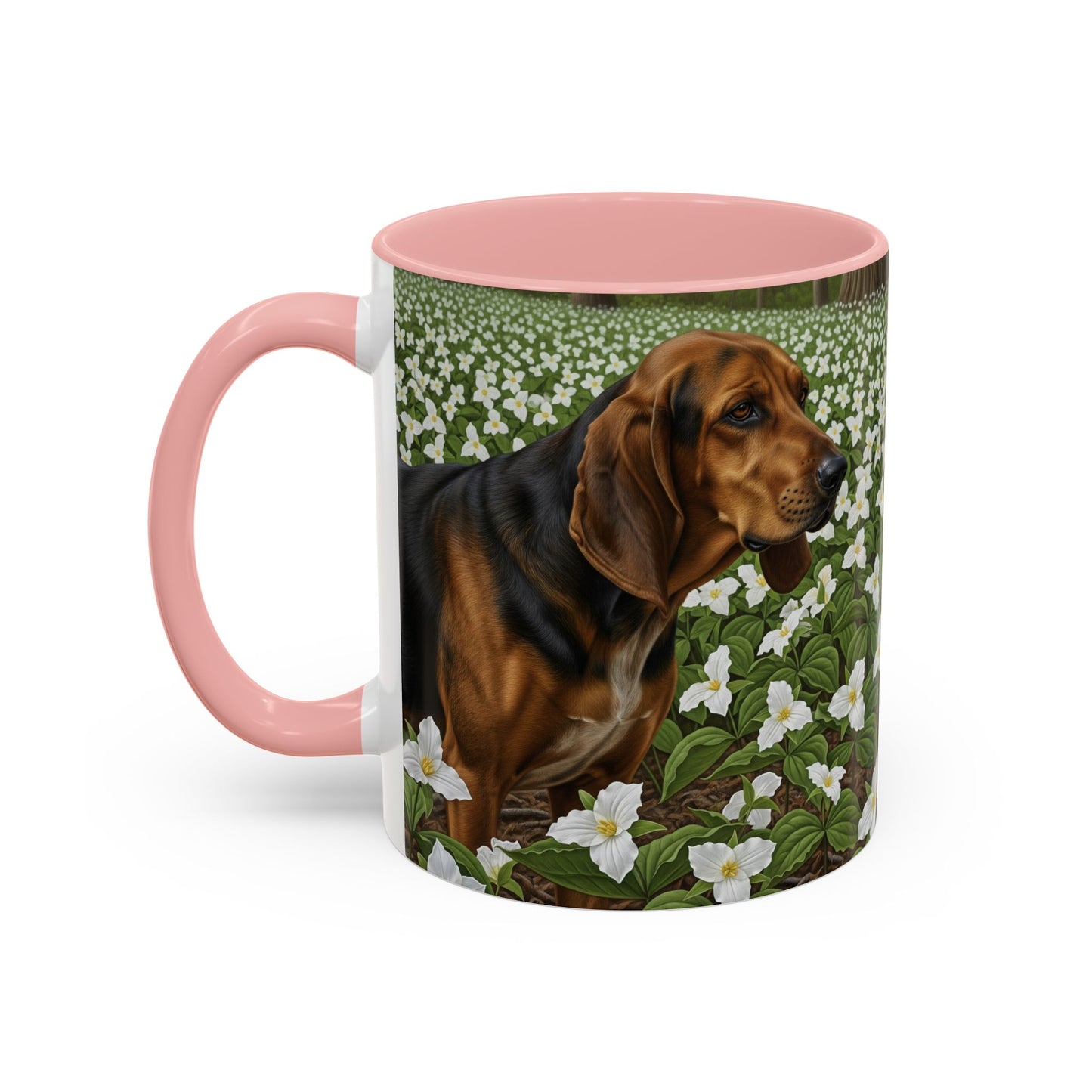 Treeing Walker Coonhound Accent Coffee Mug - Perfect Gift for Dog Lovers