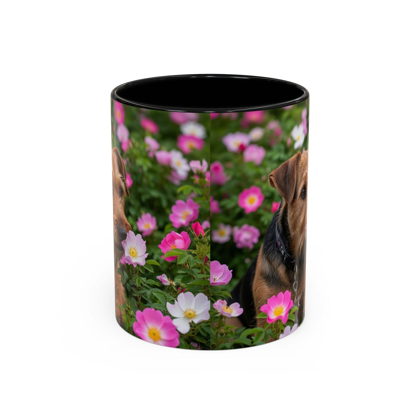 Teddy Roosevelt Terrier Accent Coffee Mug - Perfect Gift for Dog Lovers