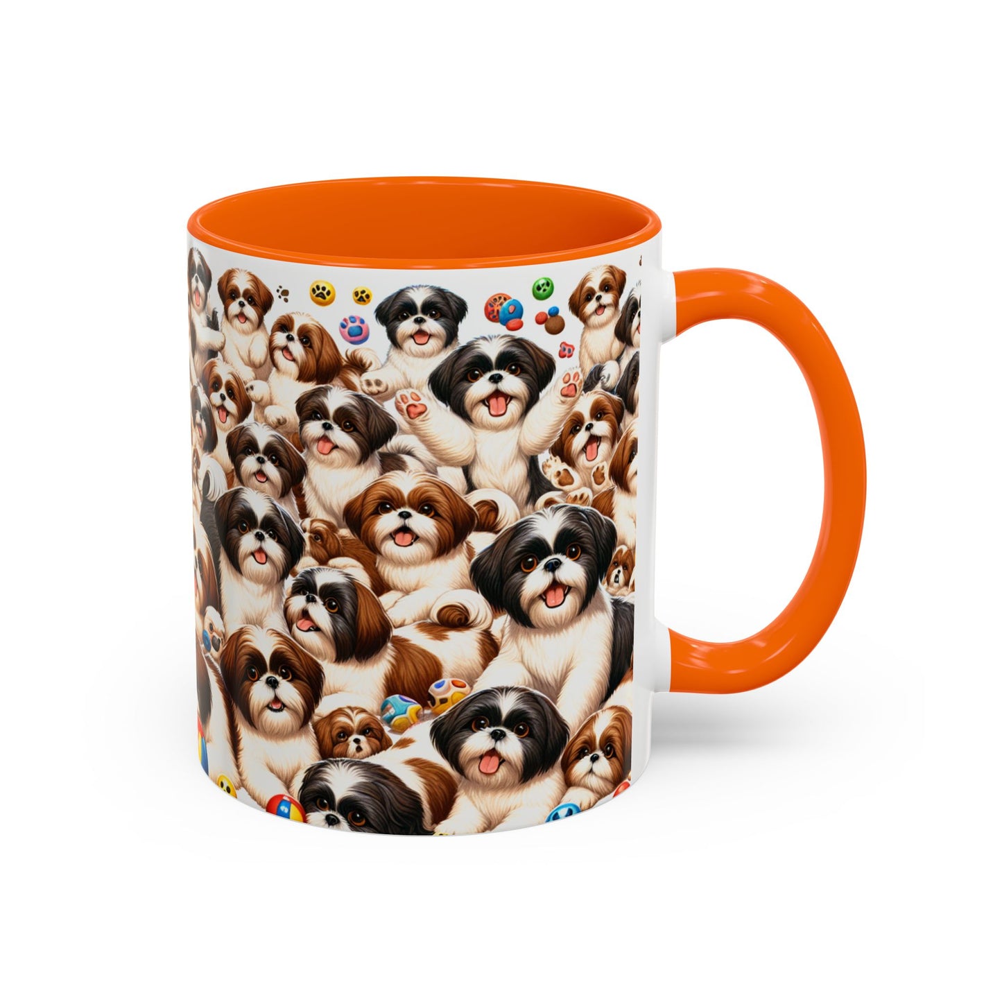 Shih Tzu Accent Coffee Mug - Perfect Gift for Dog Lovers