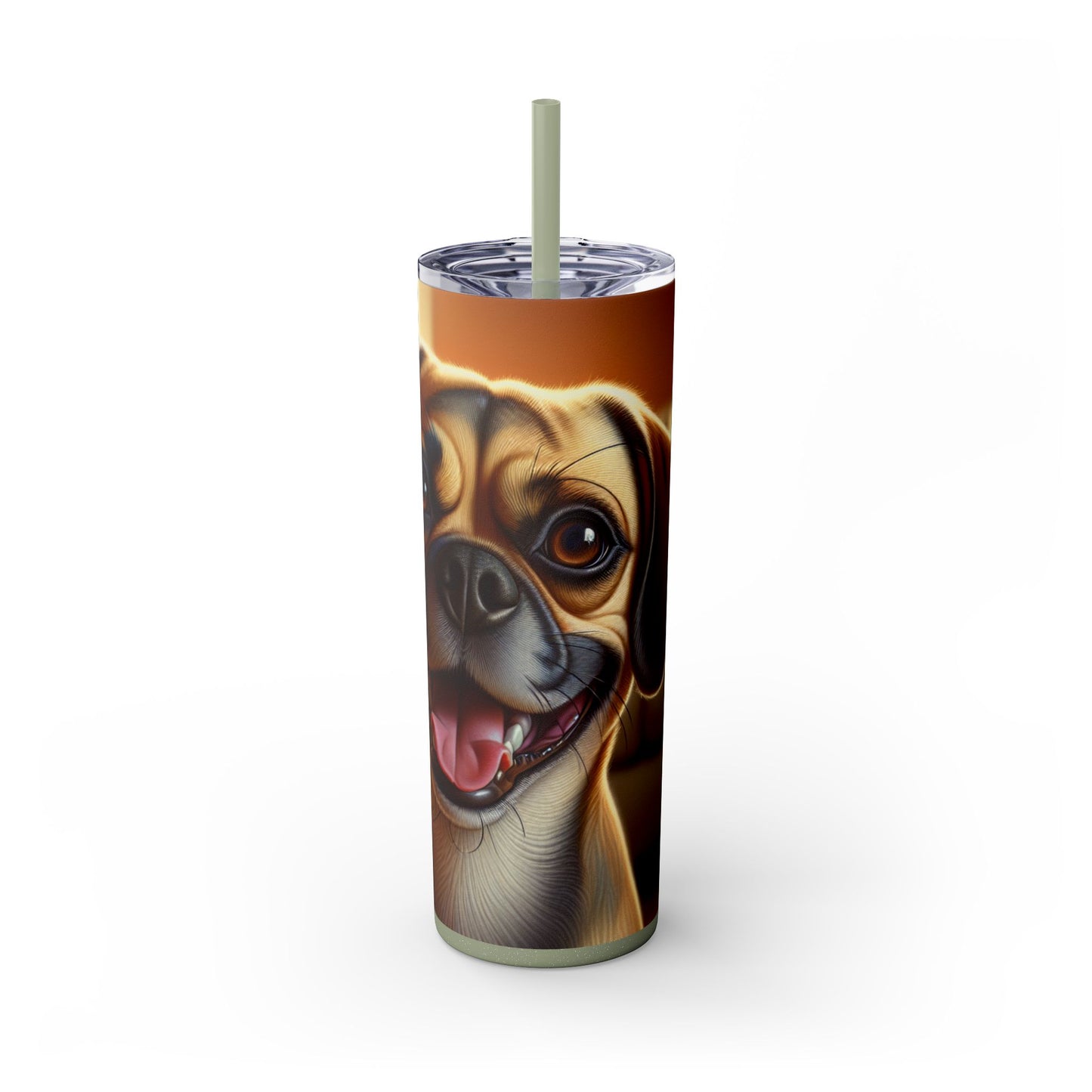 Puggle Tumbler with Straw, 20oz