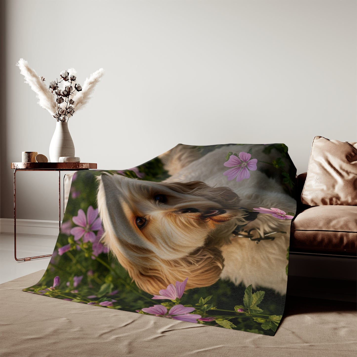 Cockapoo Sweatshirt Blanket