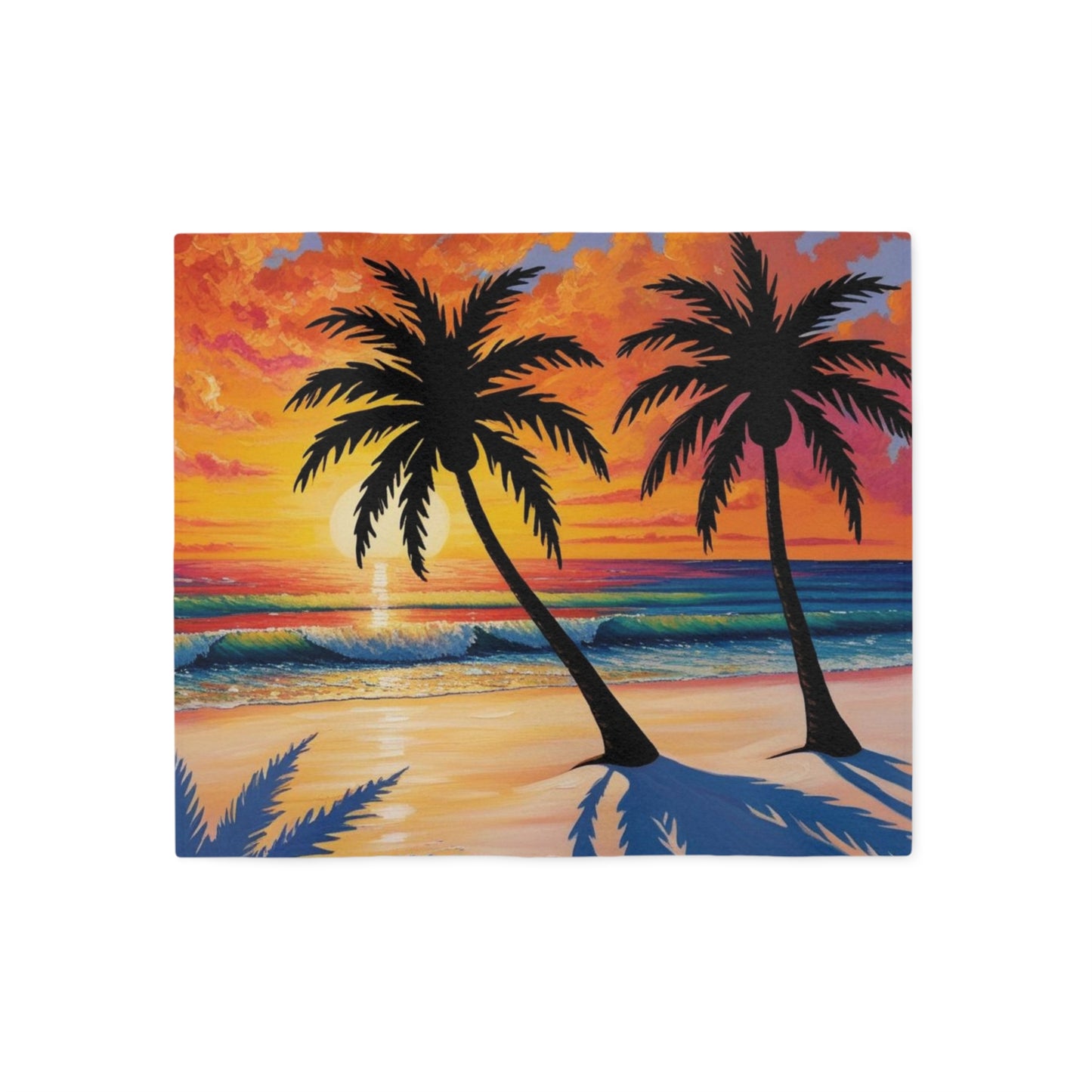 Brilliant Sunrise Sweatshirt Blanket
