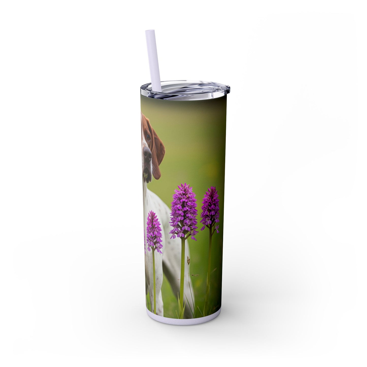 Pointer Skinny Tumbler with Straw, 20oz
