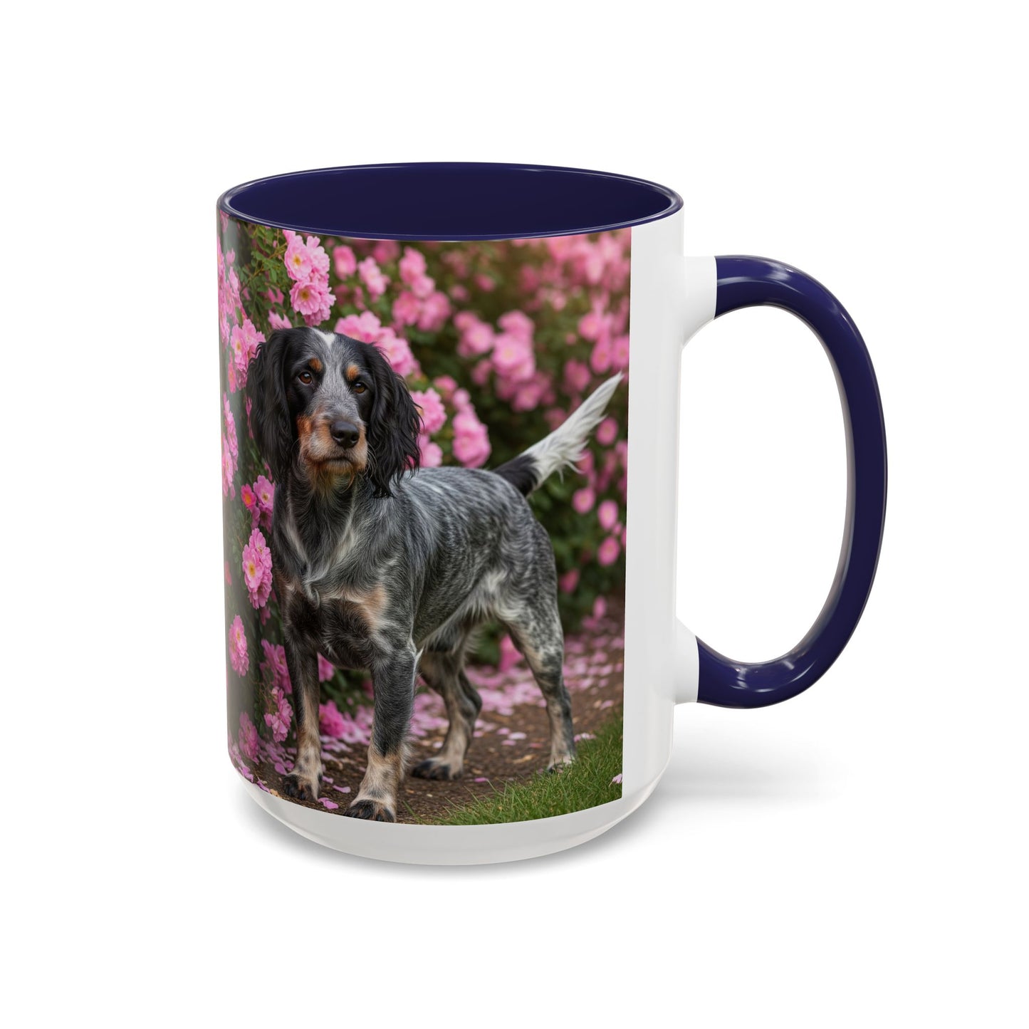 Blue Picardy Spaniel Accent Coffee Mug - Perfect Gift for Dog Lovers