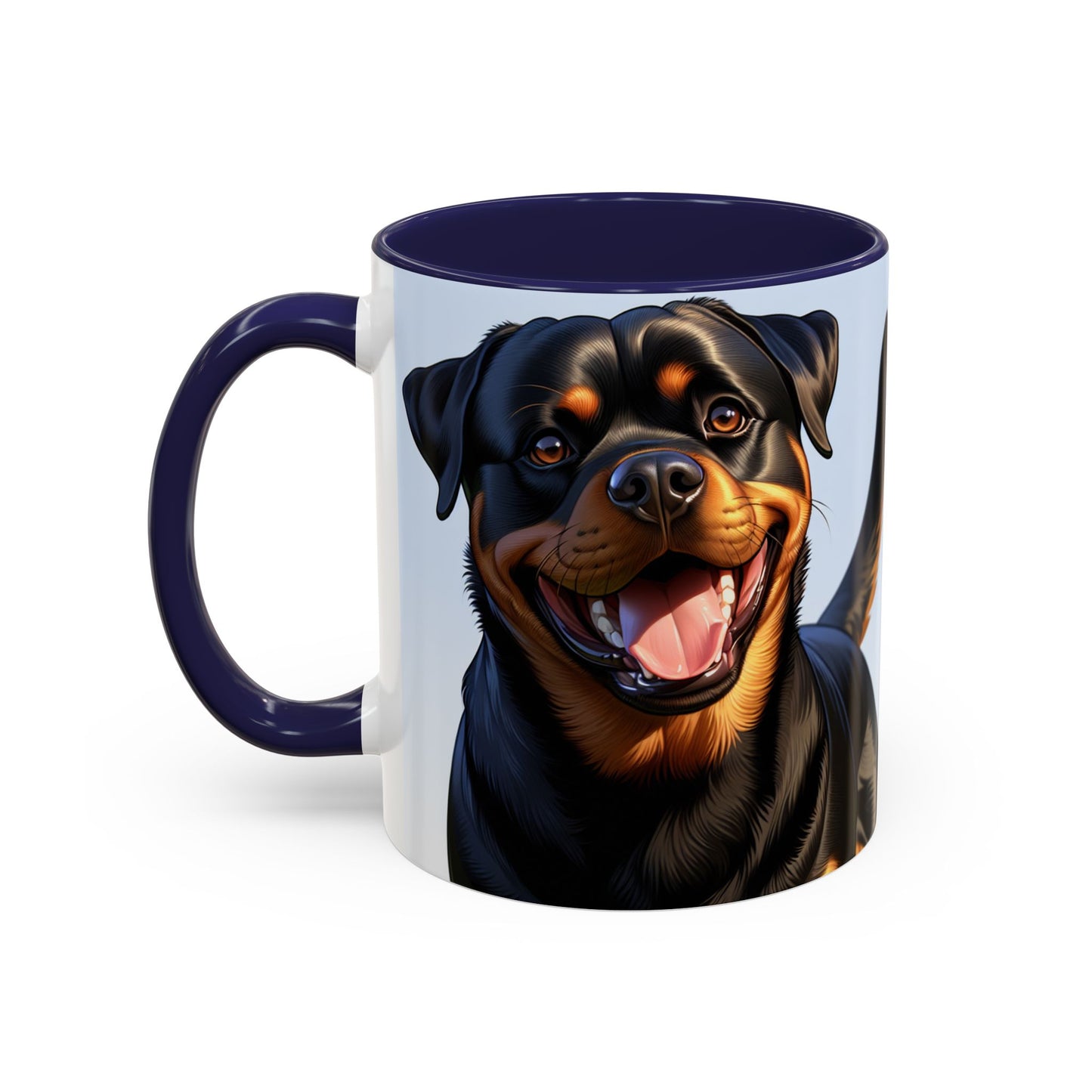Rottweiler Accent Coffee Mug - Perfect Gift for Dog Lovers