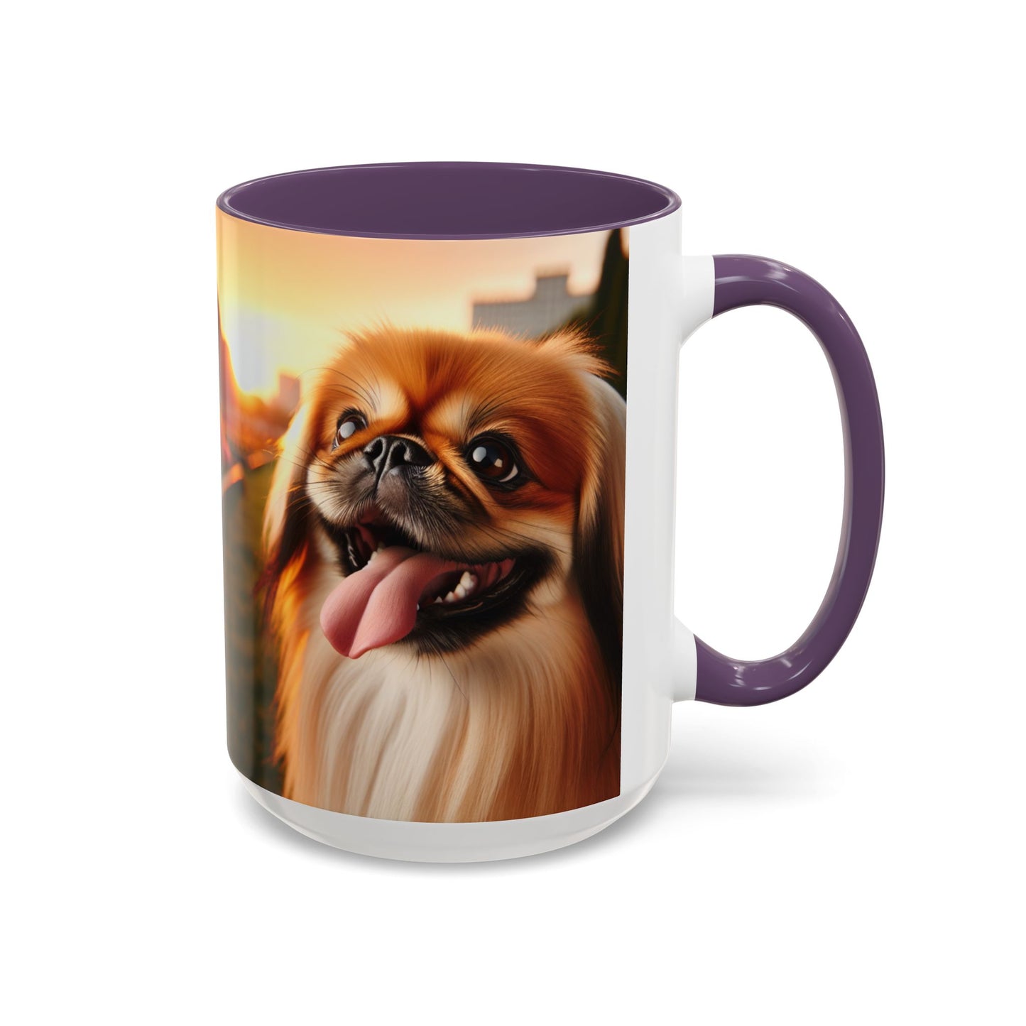 Pekingese Accent Coffee Mug - Perfect Gift for Dog Lovers