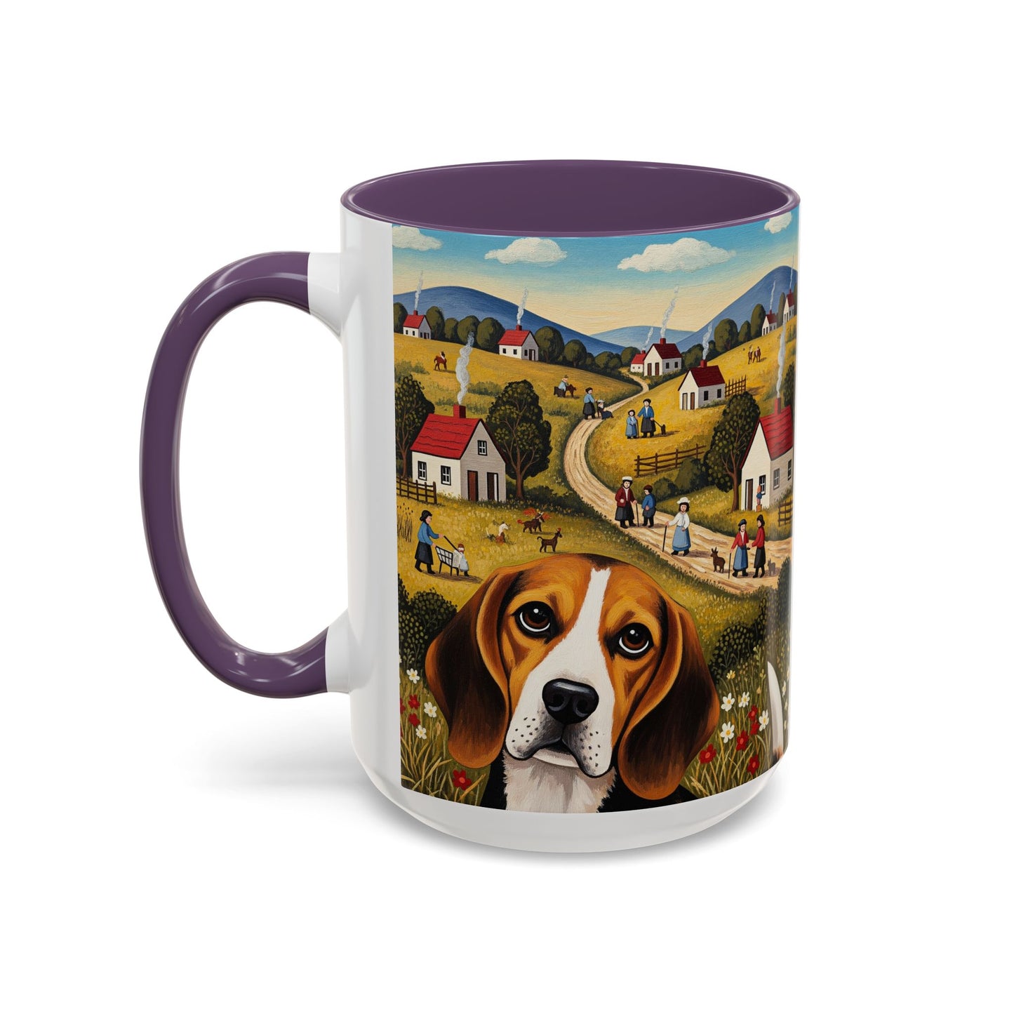 Beagle Accent Coffee Mug - Perfect Gift for Dog Lovers