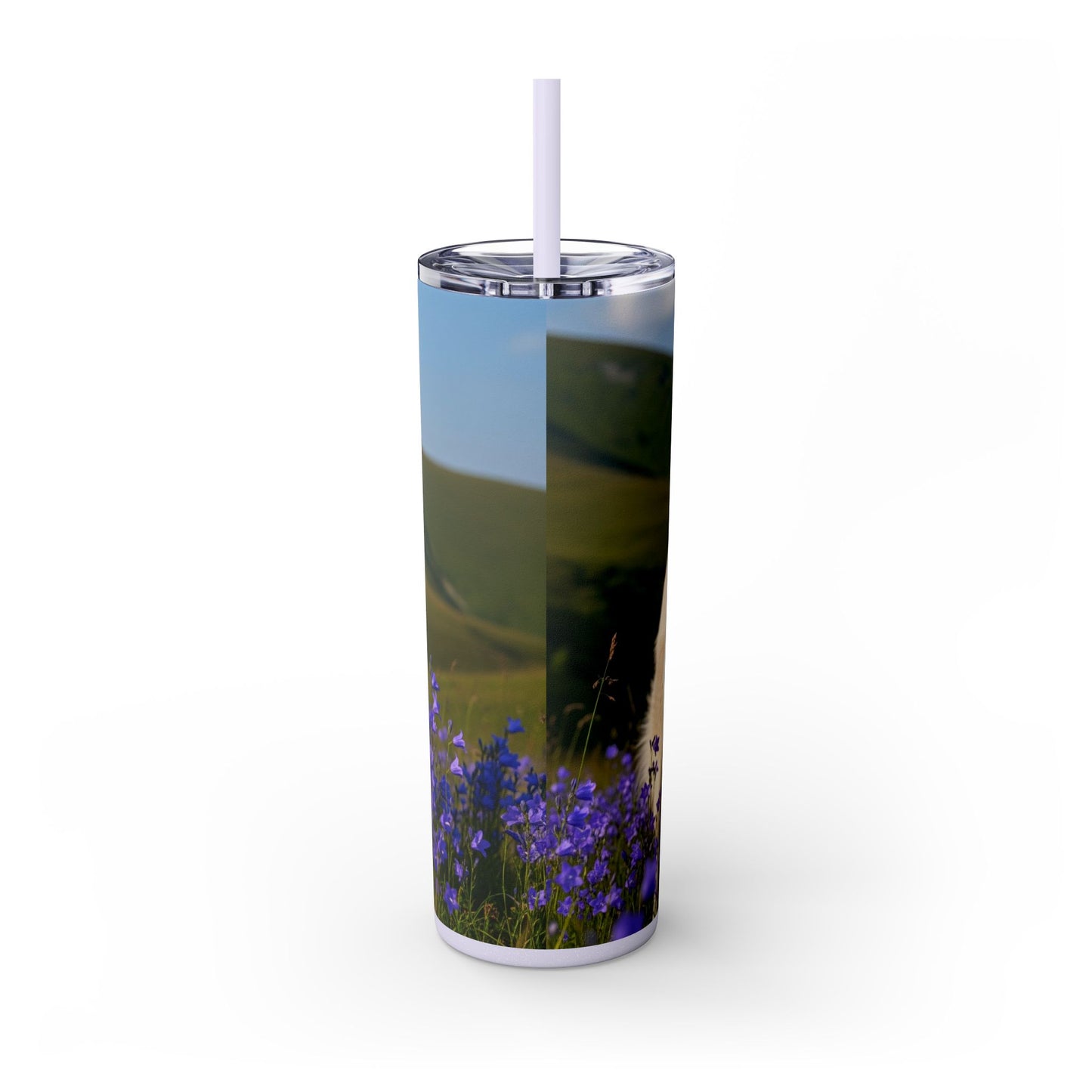 Romanian Carpathian Shepherd Tumbler with Straw, 20oz