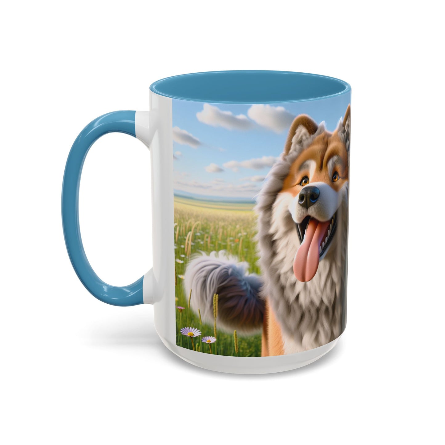 Hokkaido Accent Coffee Mug - Perfect Gift for Dog Lovers