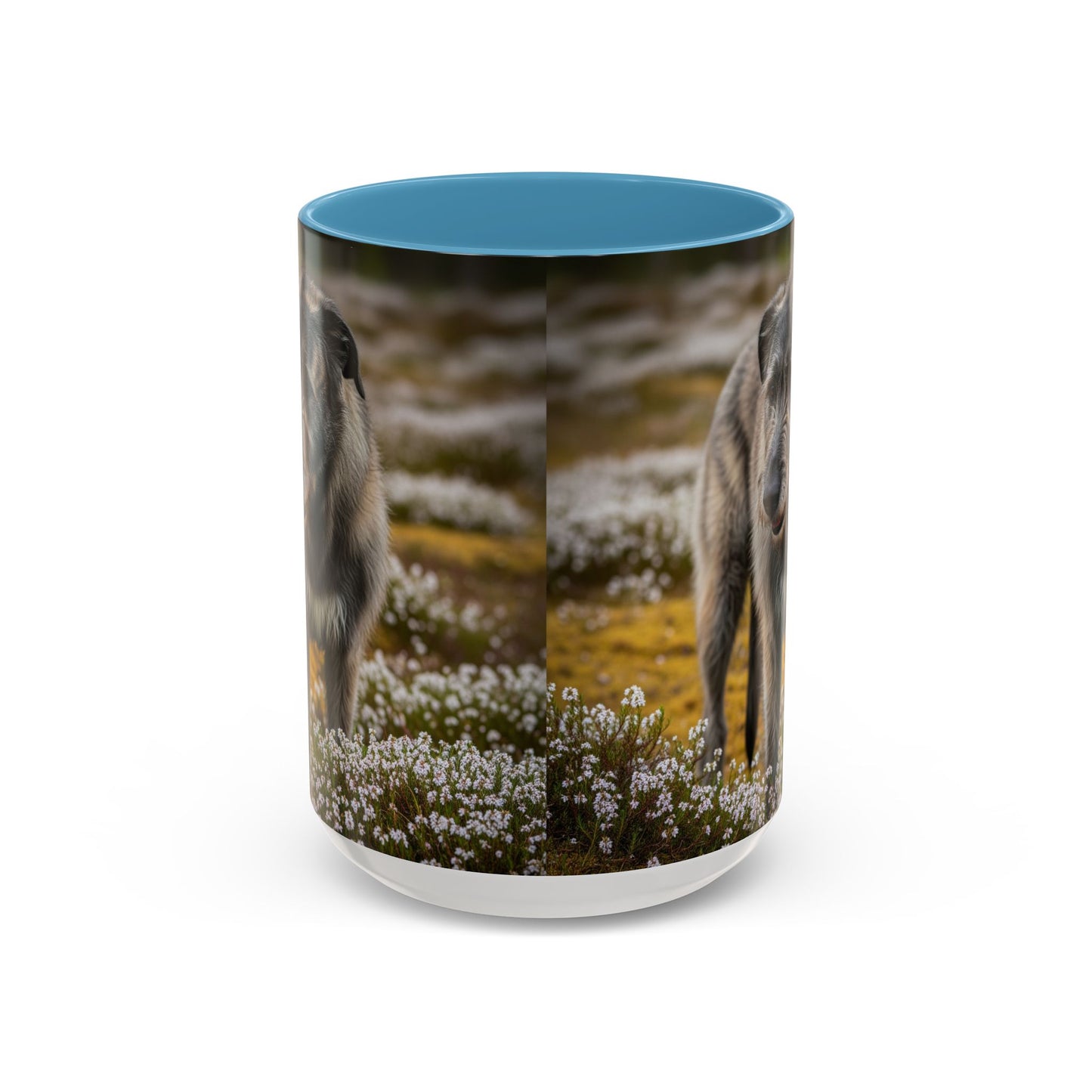 Irish Wolfhound Accent Coffee Mug - Perfect Gift for Dog Lovers