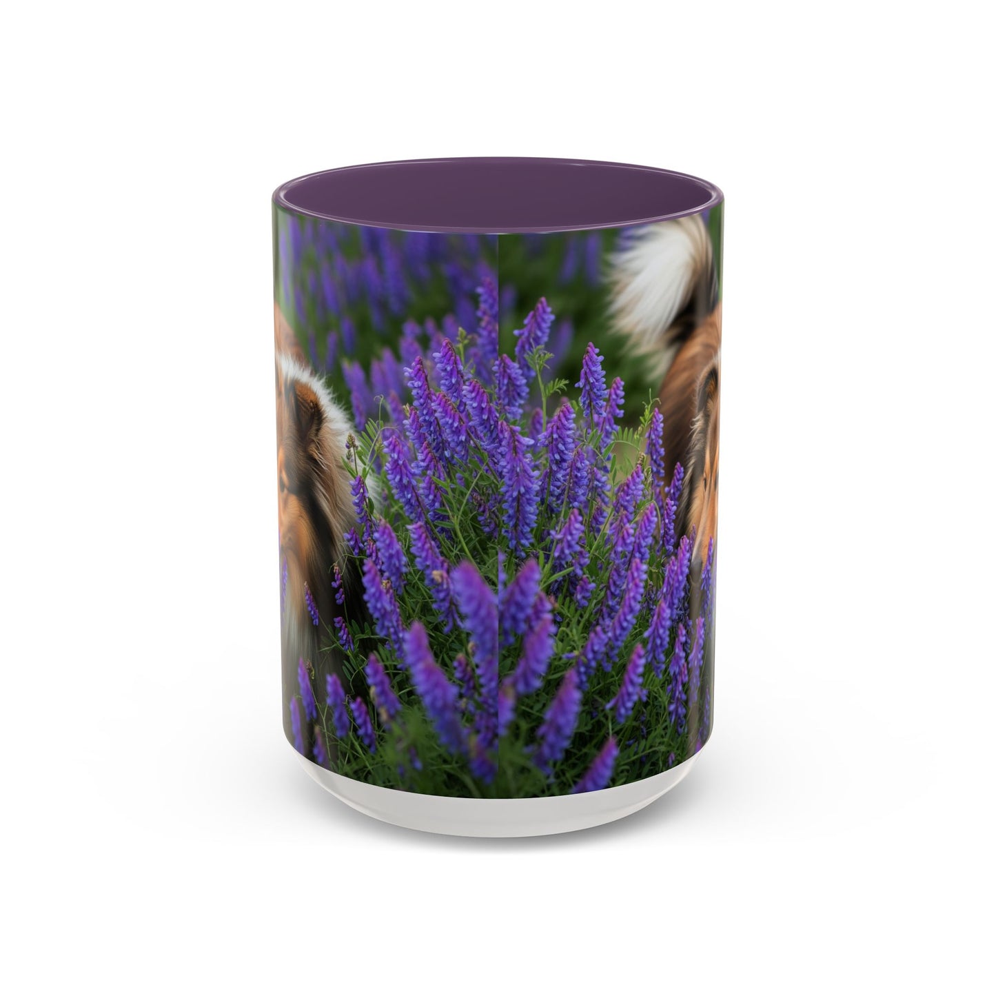 Shetland Sheepdog Accent Coffee Mug - Perfect Gift for Dog Lovers