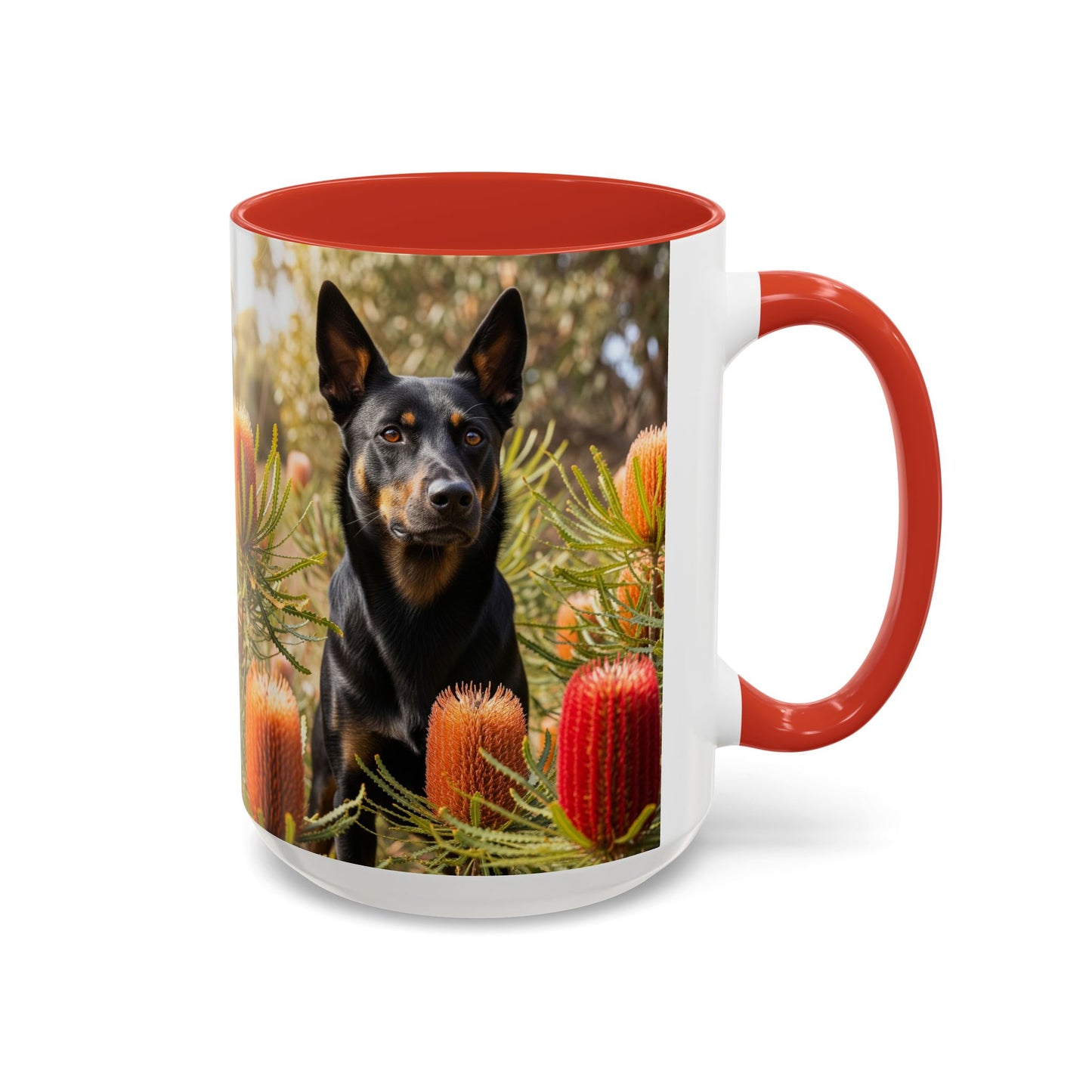 Working Kelpie Accent Coffee Mug - Perfect Gift for Dog Lovers