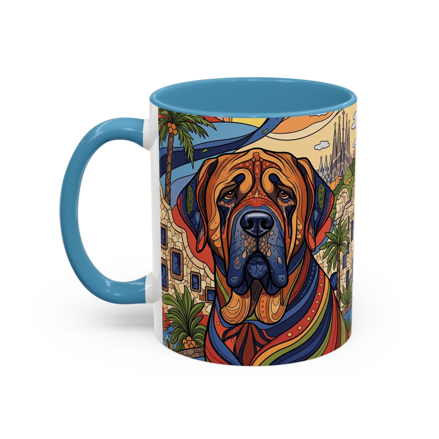Spanish Mastiff Accent Coffee Mug - Perfect Gift for Dog Lovers