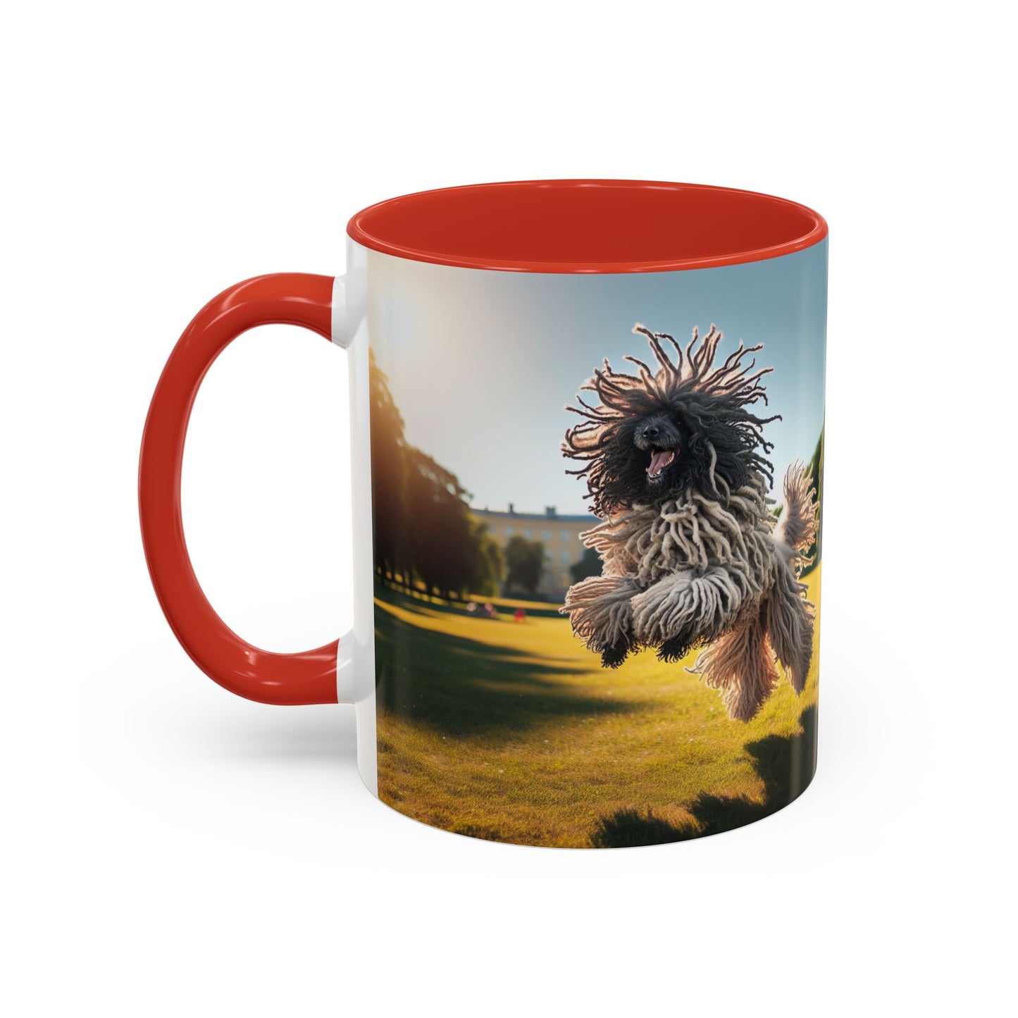 Puli Accent Coffee Mug - Perfect Gift for Dog Lovers