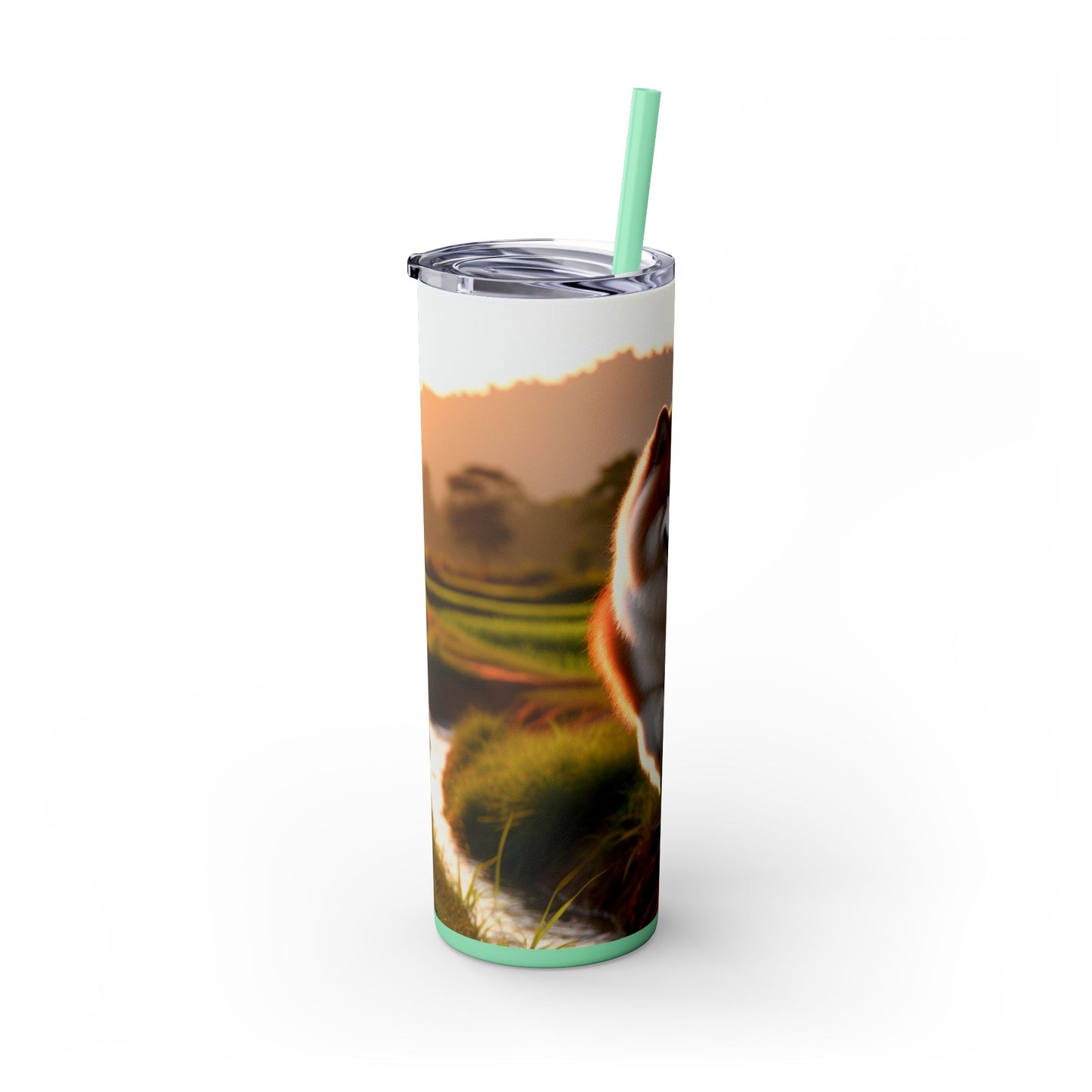 Thai Bangkaew Tumbler with Straw, 20oz