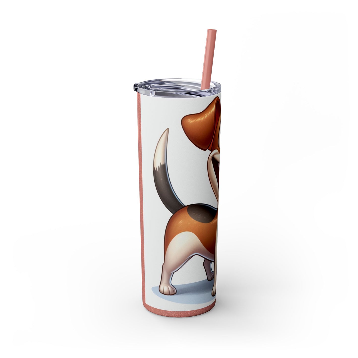 Teddy Roosevelt Terrier Tumbler with Straw, 20oz
