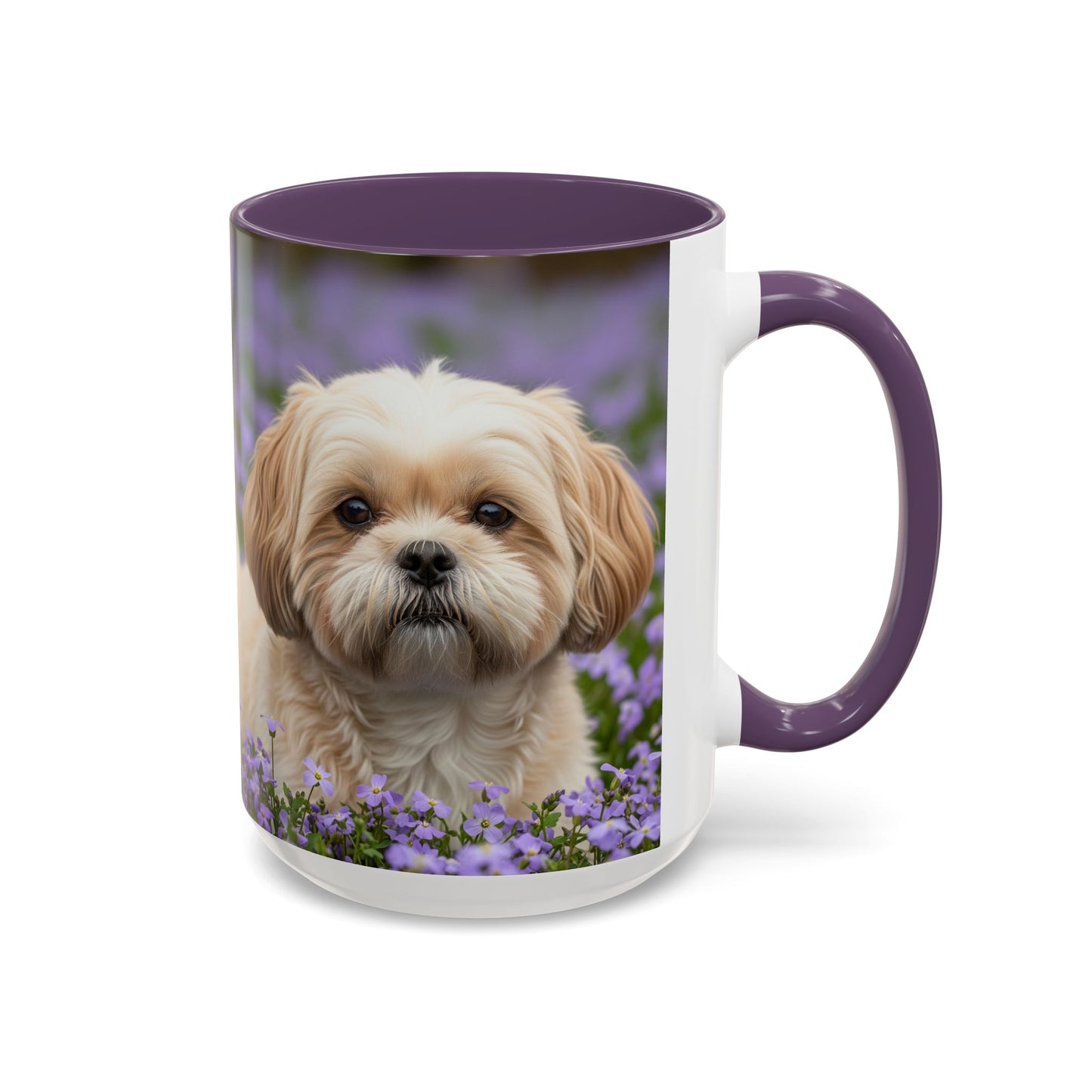 Shih-poo Accent Coffee Mug - Perfect Gift for Dog Lovers