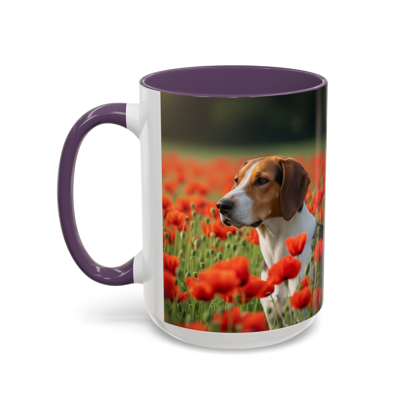 Foxhound Accent Coffee Mug - Perfect Gift for Dog Lovers
