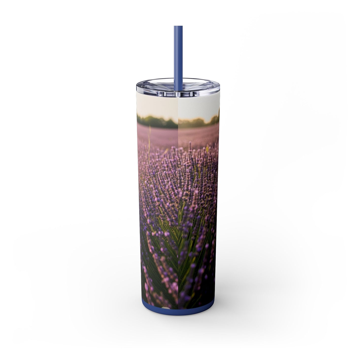 Poodle Skinny Tumbler with Straw, 20oz