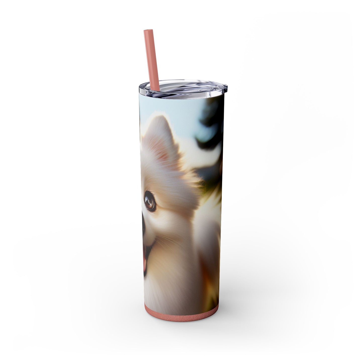Volpino Italiano Tumbler with Straw, 20oz