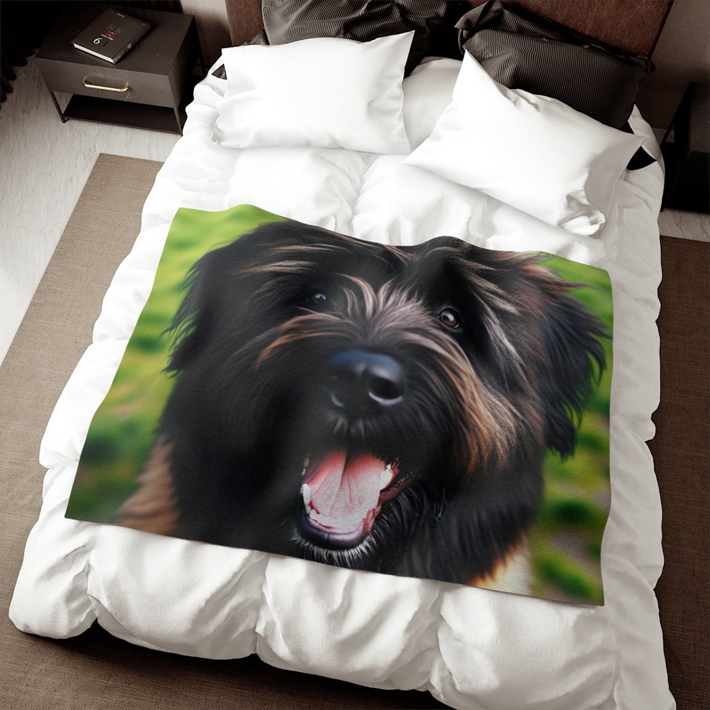 Bouvier des Ardennes Sweatshirt Blanket