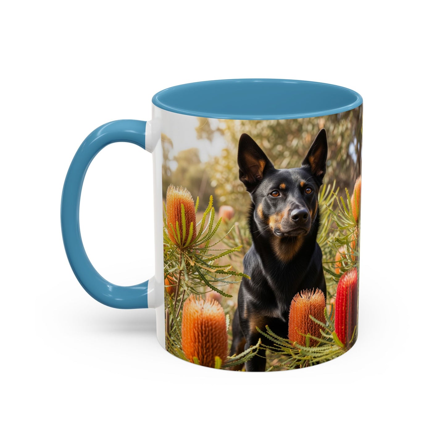 Working Kelpie Accent Coffee Mug - Perfect Gift for Dog Lovers