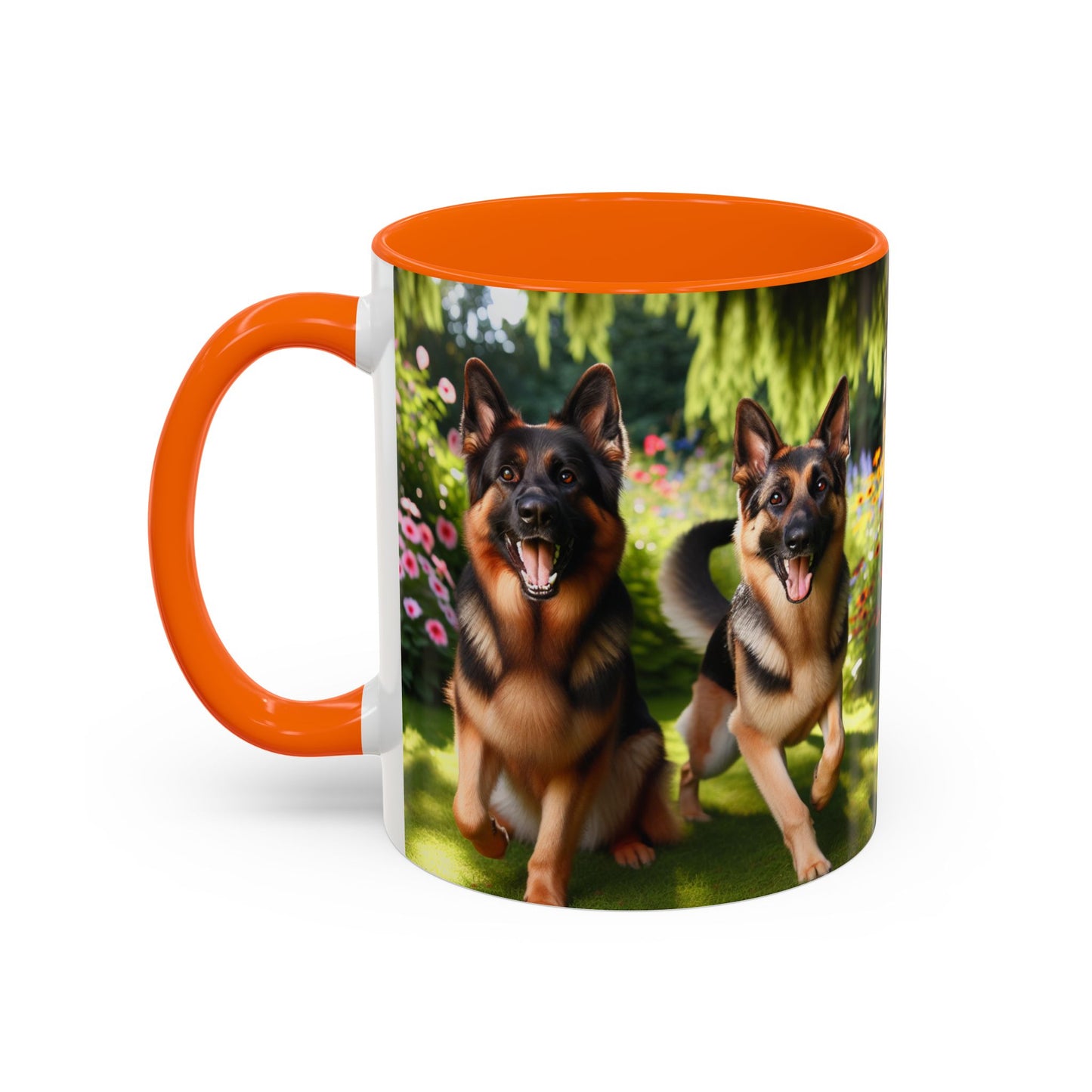 German Shepherd Accent Coffee Mug - Perfect Gift for Dog Lovers