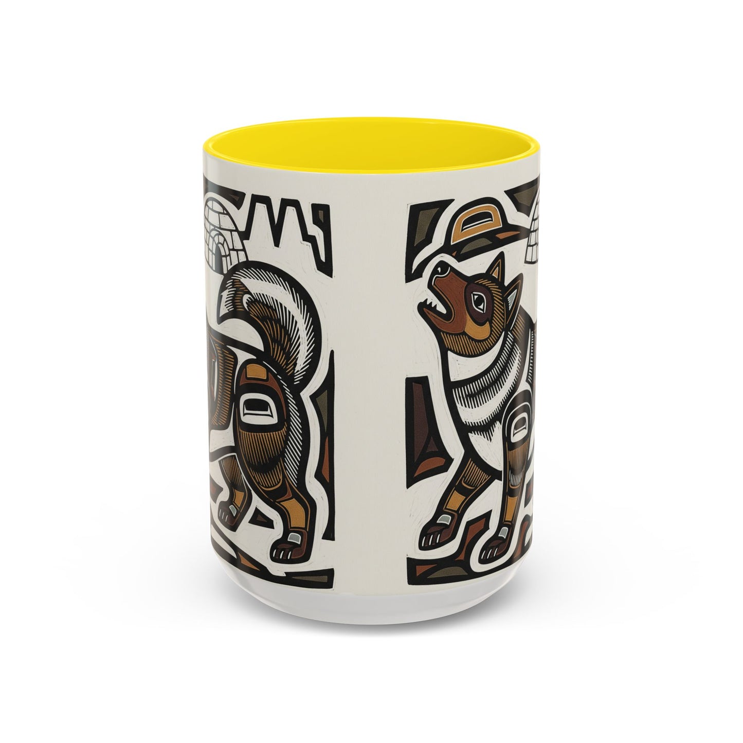 Canadian Eskimo Dog Accent Coffee Mug - Perfect Gift for Dog Lovers