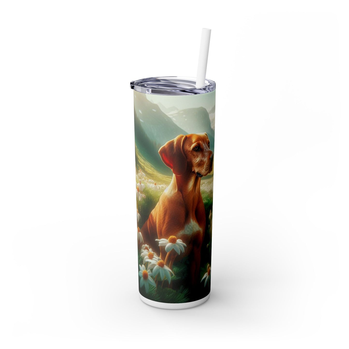 Bavarian Mountain Scent Hound Tumbler with Straw, 20oz