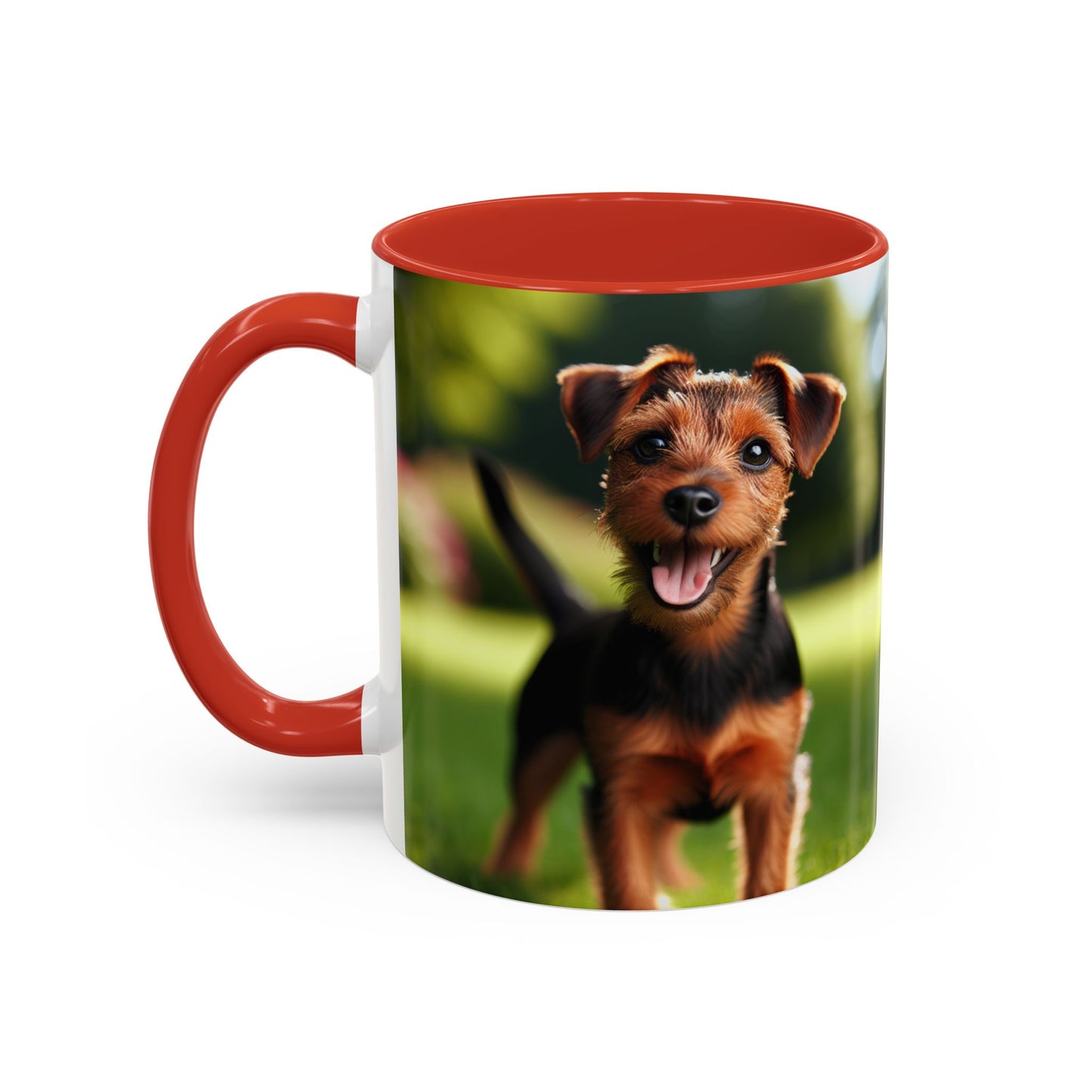 Deutscher Jagdterrier Accent Coffee Mug - Perfect Gift for Dog Lovers