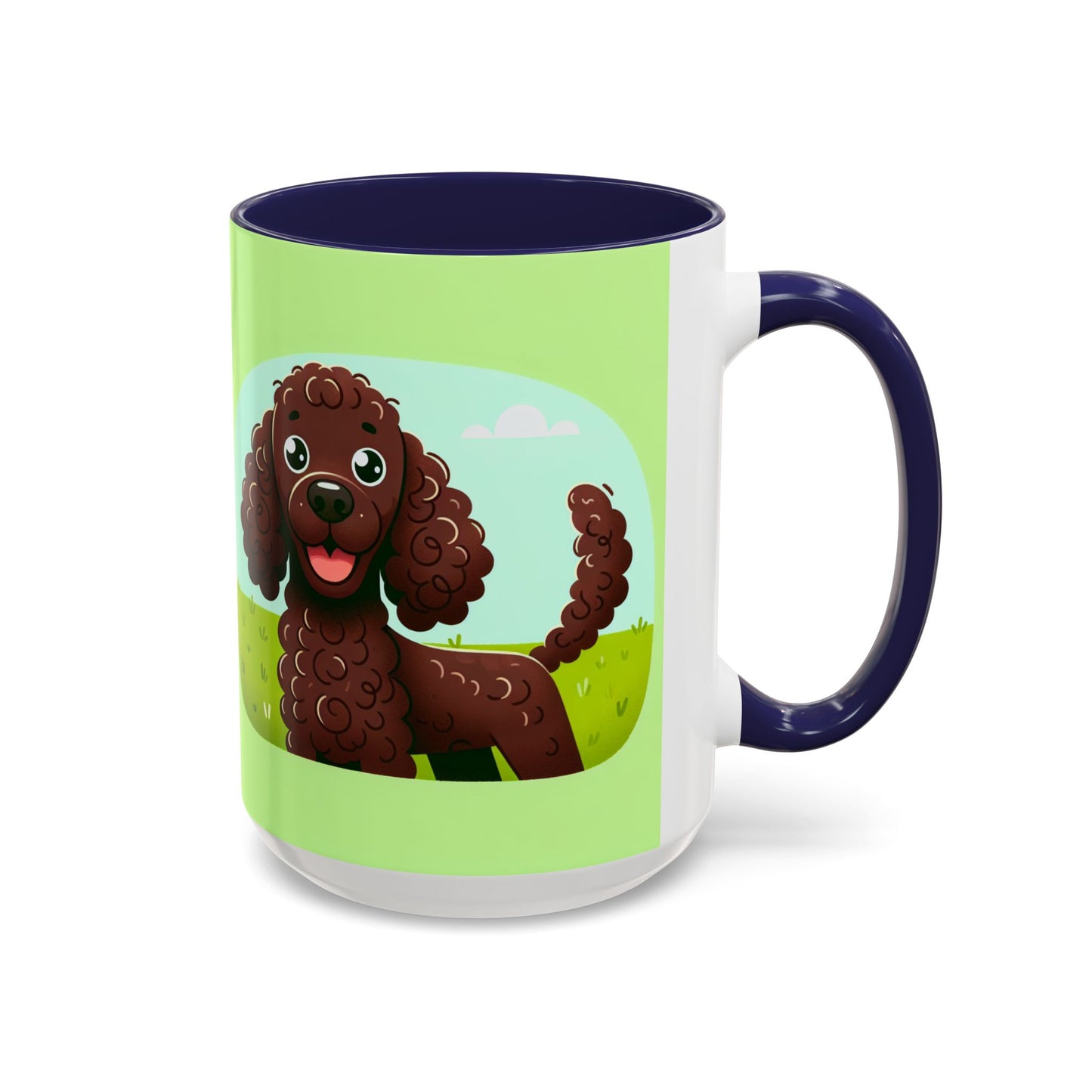 Irish Water Spaniel Accent Coffee Mug - Perfect Gift for Dog Lovers
