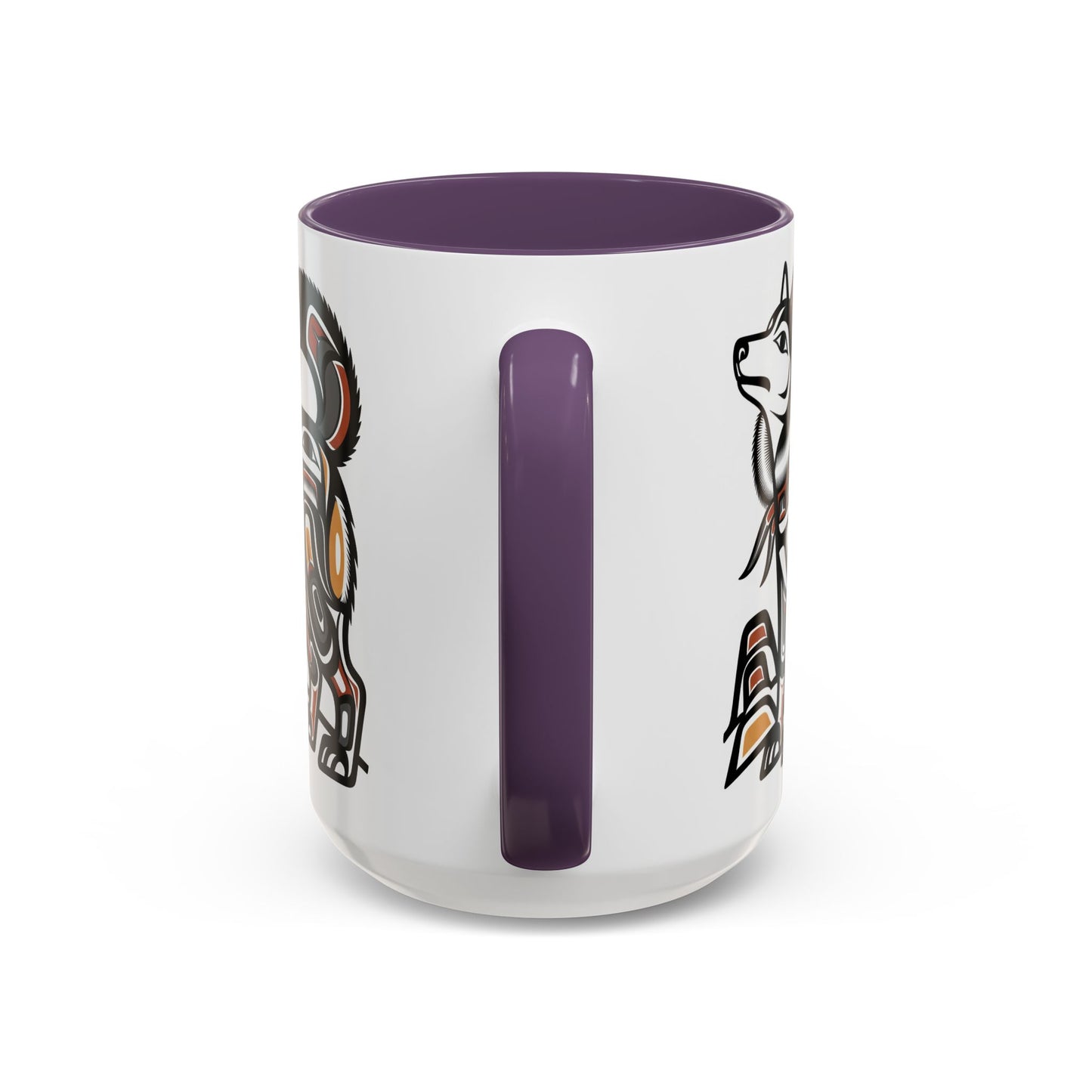 Siberian Husky Accent Coffee Mug - Perfect Gift for Dog Lovers