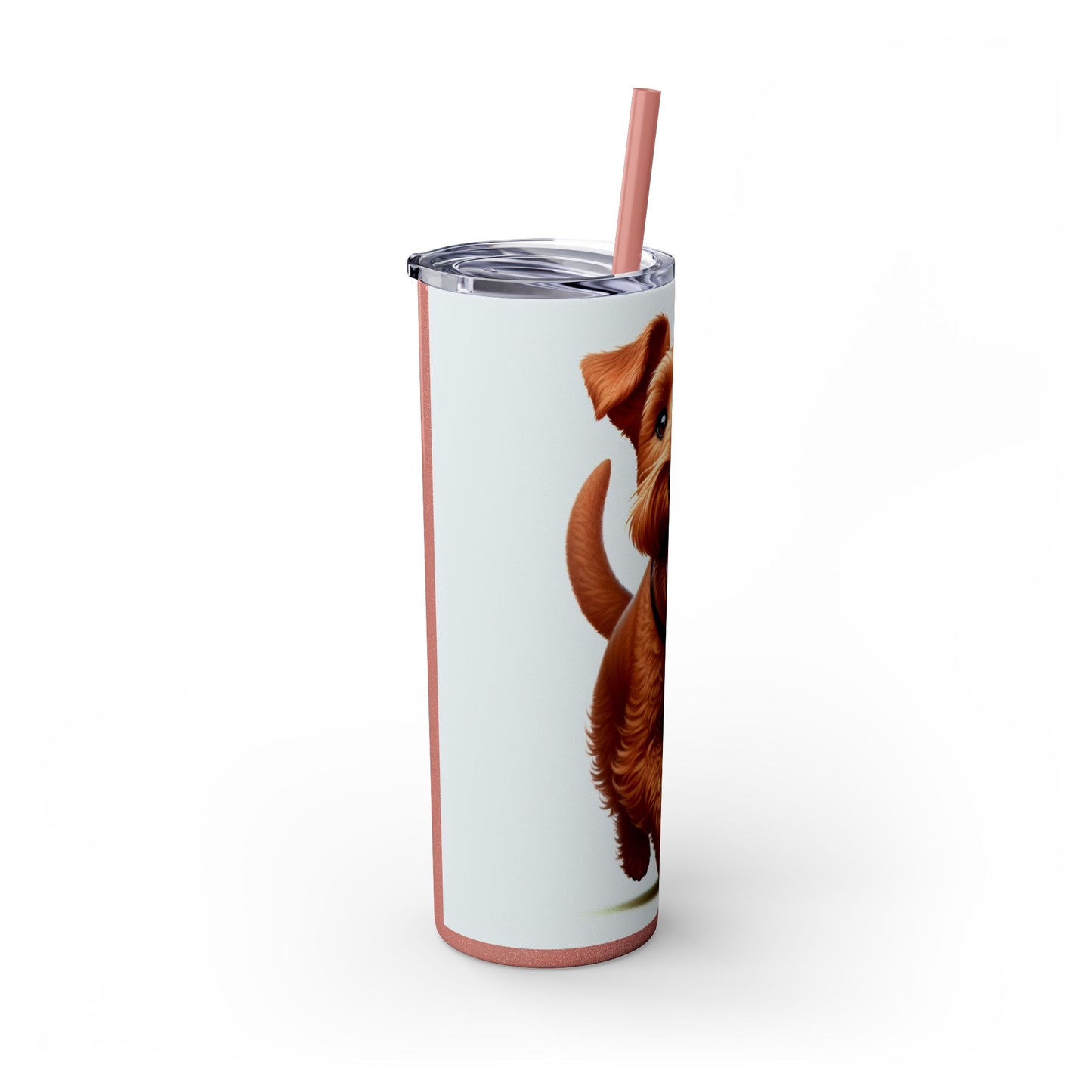 Irish Terrier Tumbler with Straw, 20oz