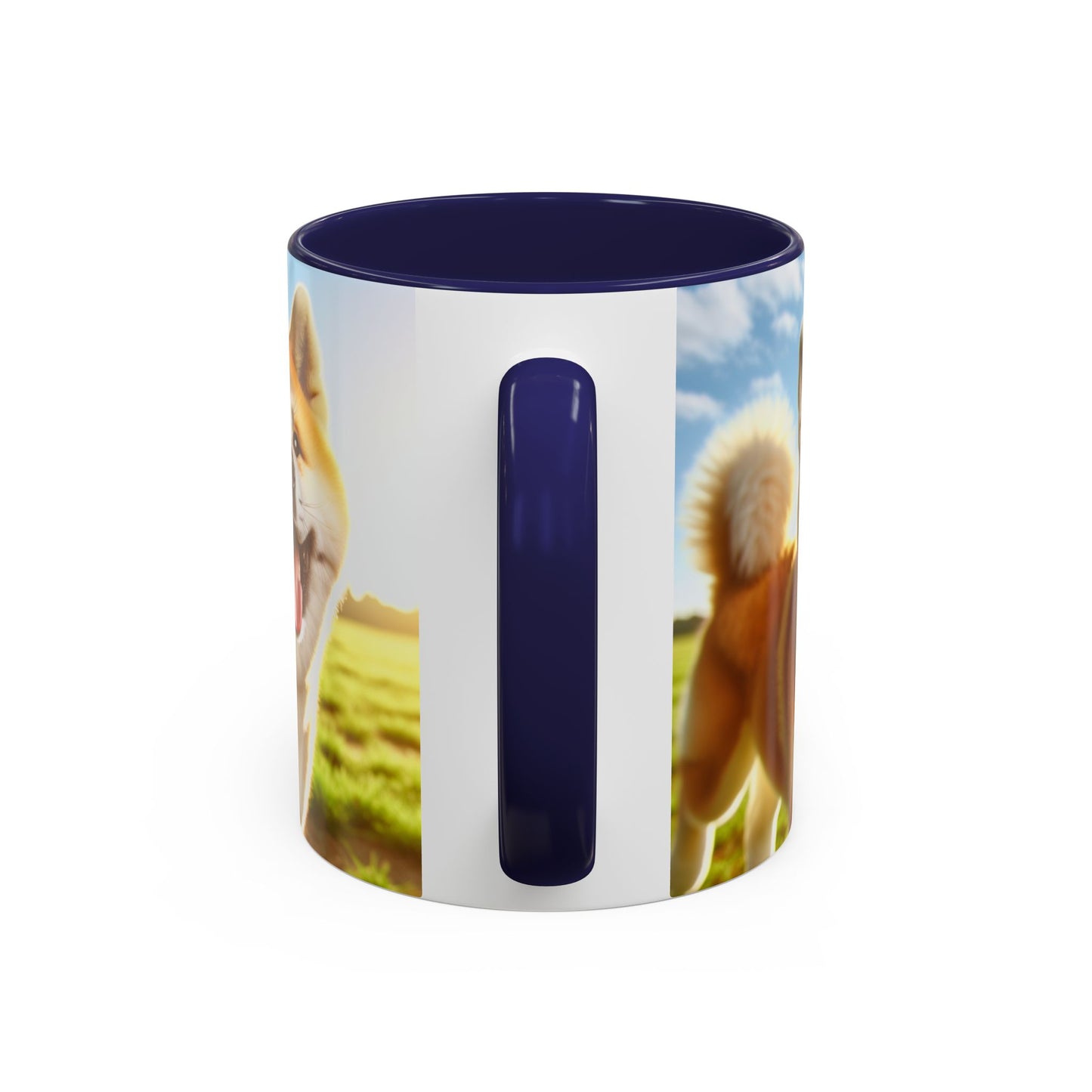 Akita Accent Coffee Mug - Perfect Gift for Dog Lovers