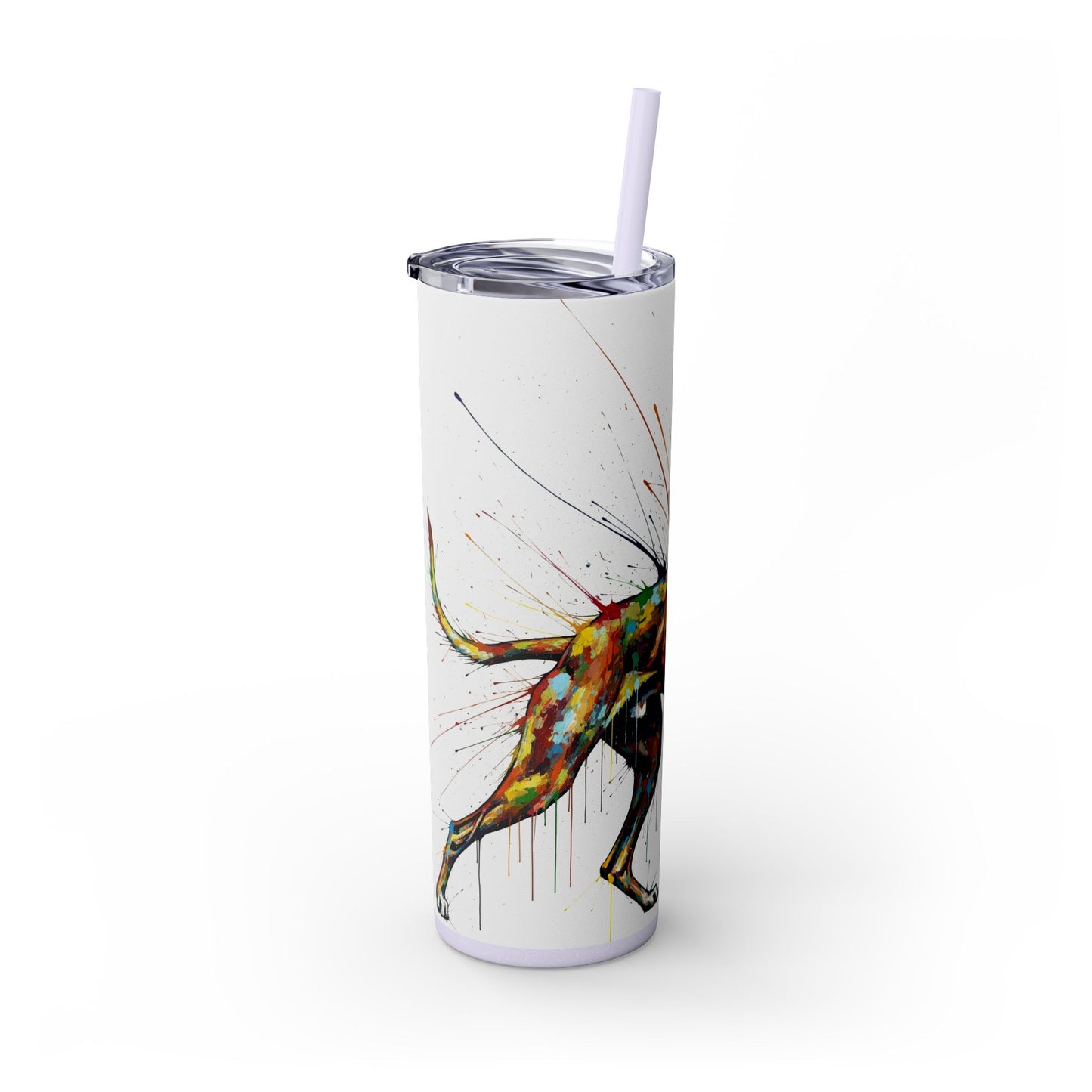 Azawakh Tumbler with Straw, 20oz