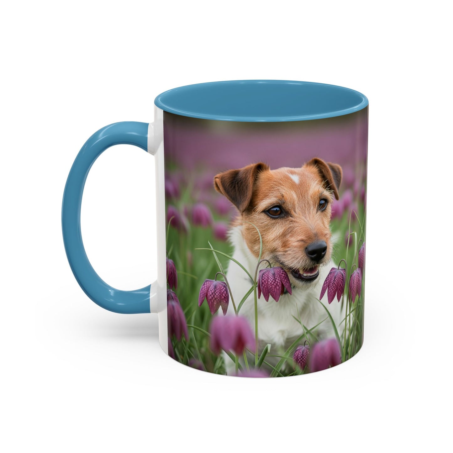 Russell Terrier Accent Coffee Mug - Perfect Gift for Dog Lovers