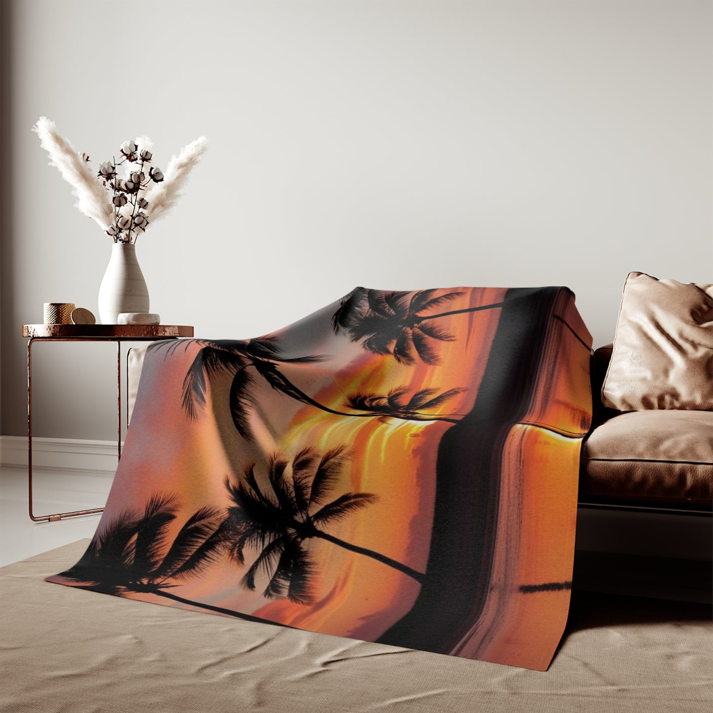 Brilliant Sunrise Sweatshirt Blanket