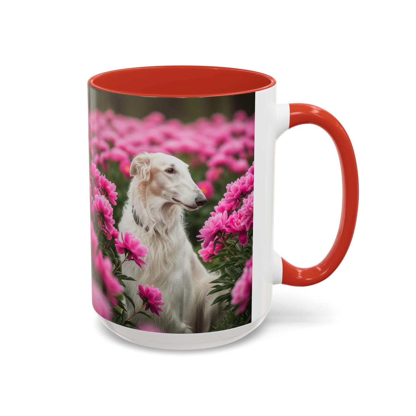 Borzoi Accent Coffee Mug - Perfect Gift for Dog Lovers