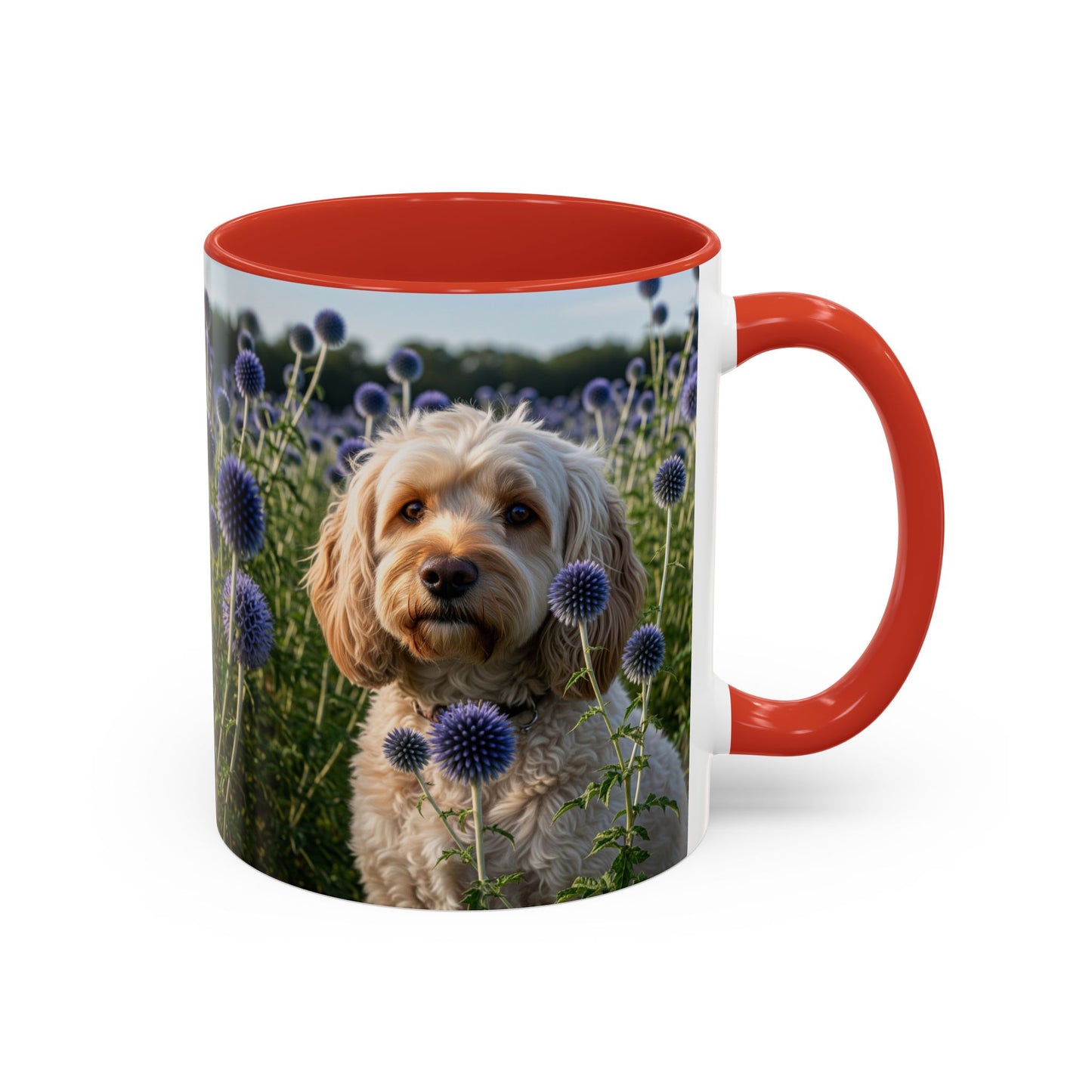 Spoodle Accent Coffee Mug - Perfect Gift for Dog Lovers