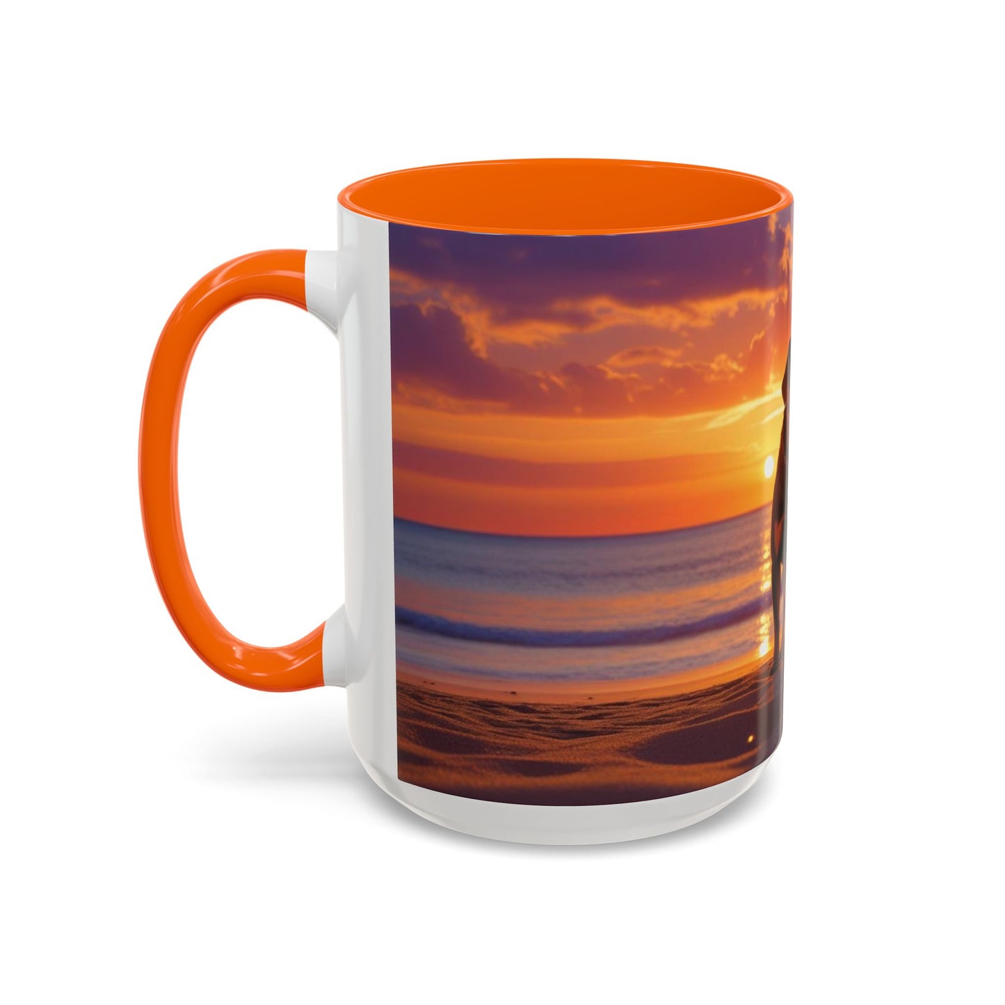 Rottweiler Love Accent Coffee Mug - Perfect Gift for Dog Lovers