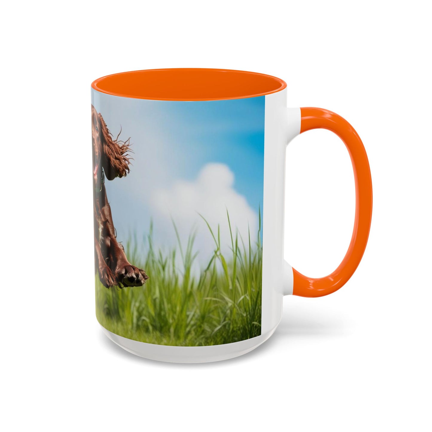 Irish Water Spaniel Accent Coffee Mug - Perfect Gift for Dog Lovers