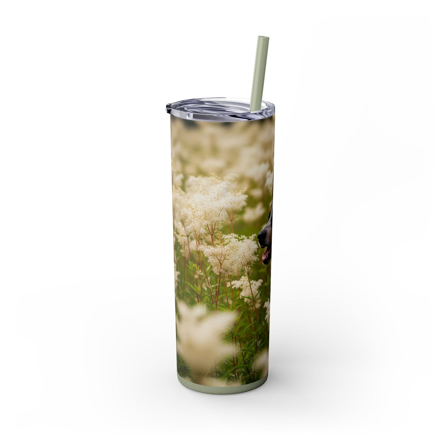 Lancashire Heeler Tumbler with Straw, 20oz