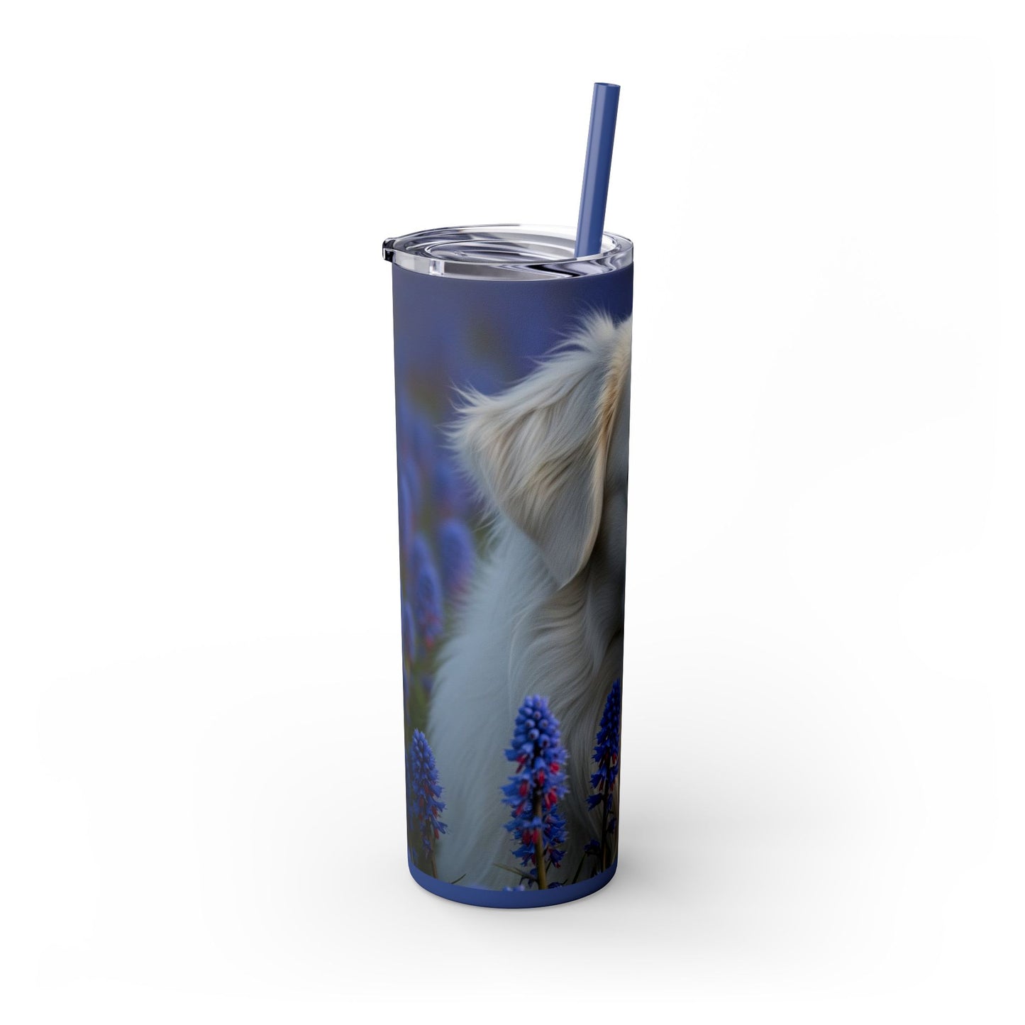 Portuguese Sheepdog Tumbler with Straw, 20oz