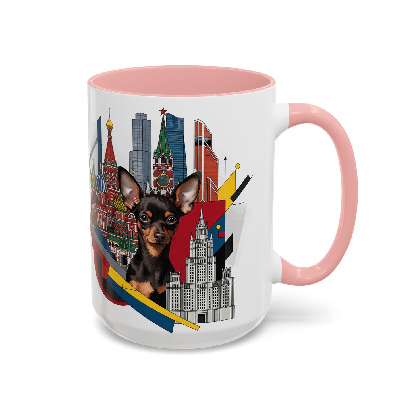 Russian Toy Dog Accent Coffee Mug - Perfect Gift for Dog Lovers
