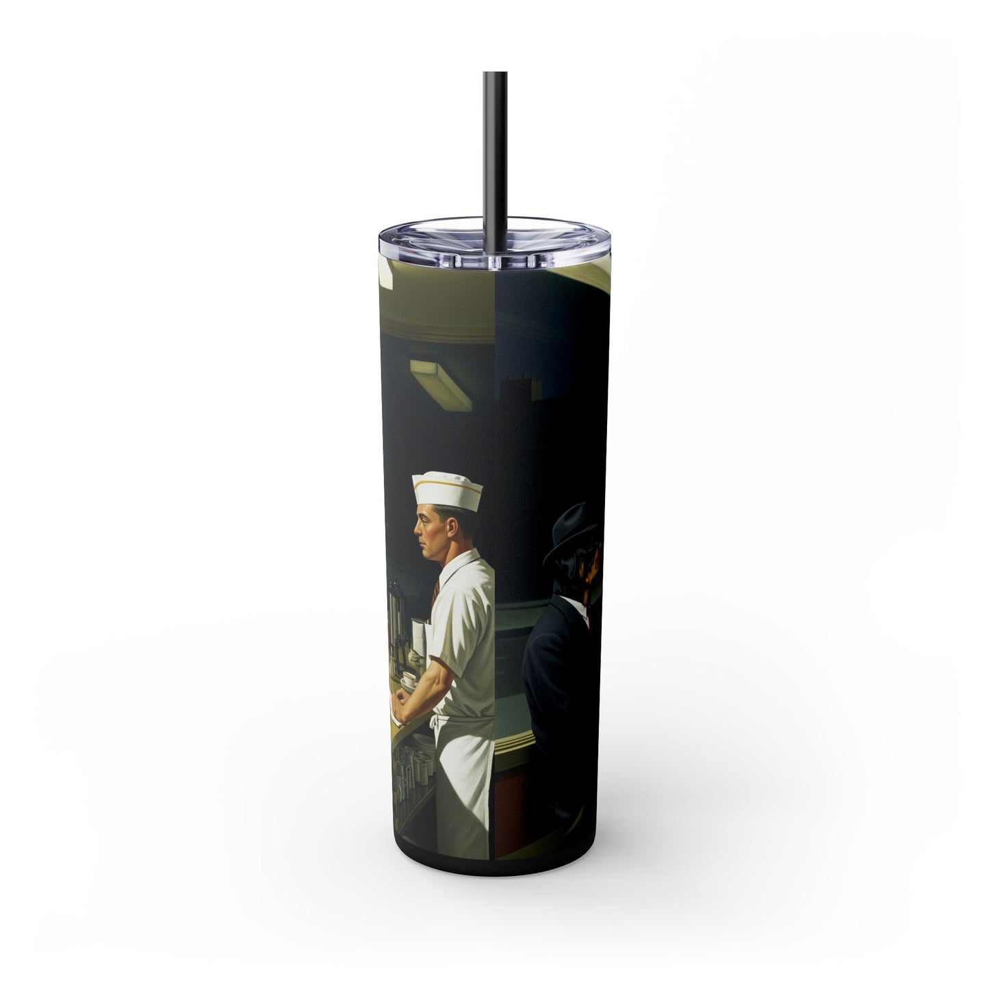 Rottweiler Tumbler with Straw, 20oz